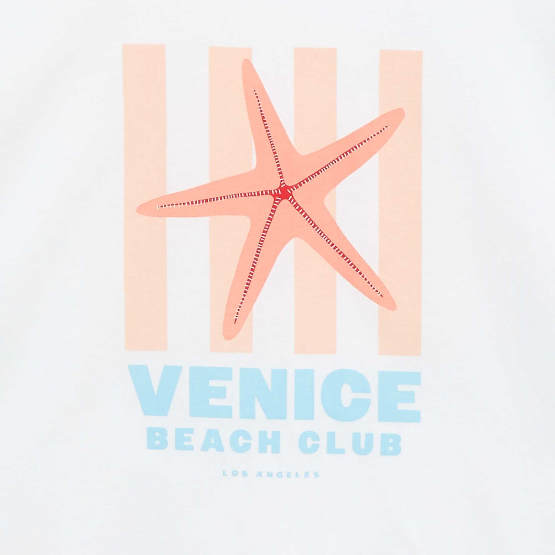 T-shirt imprimé fantaisie ORANGE