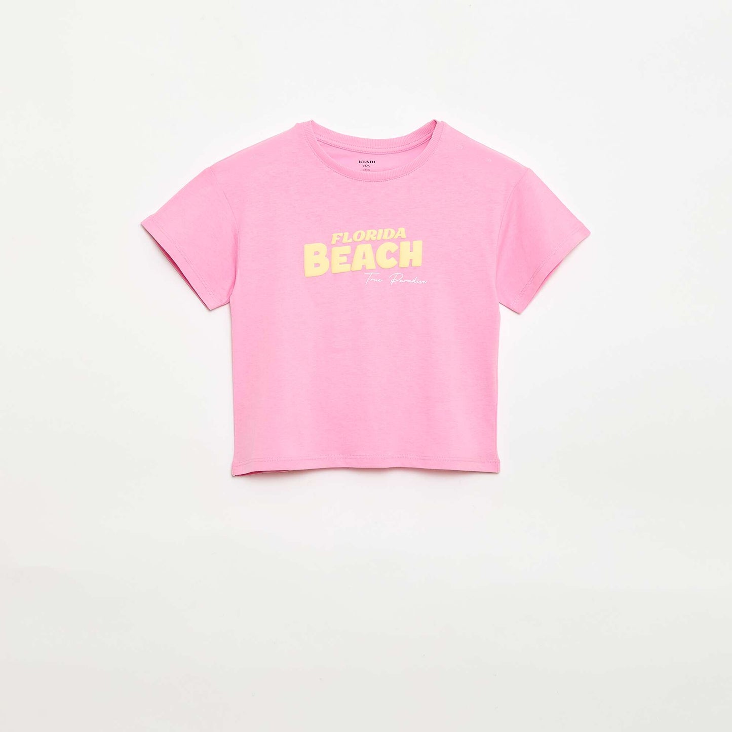 T-shirt imprimé fantaisie ROSE