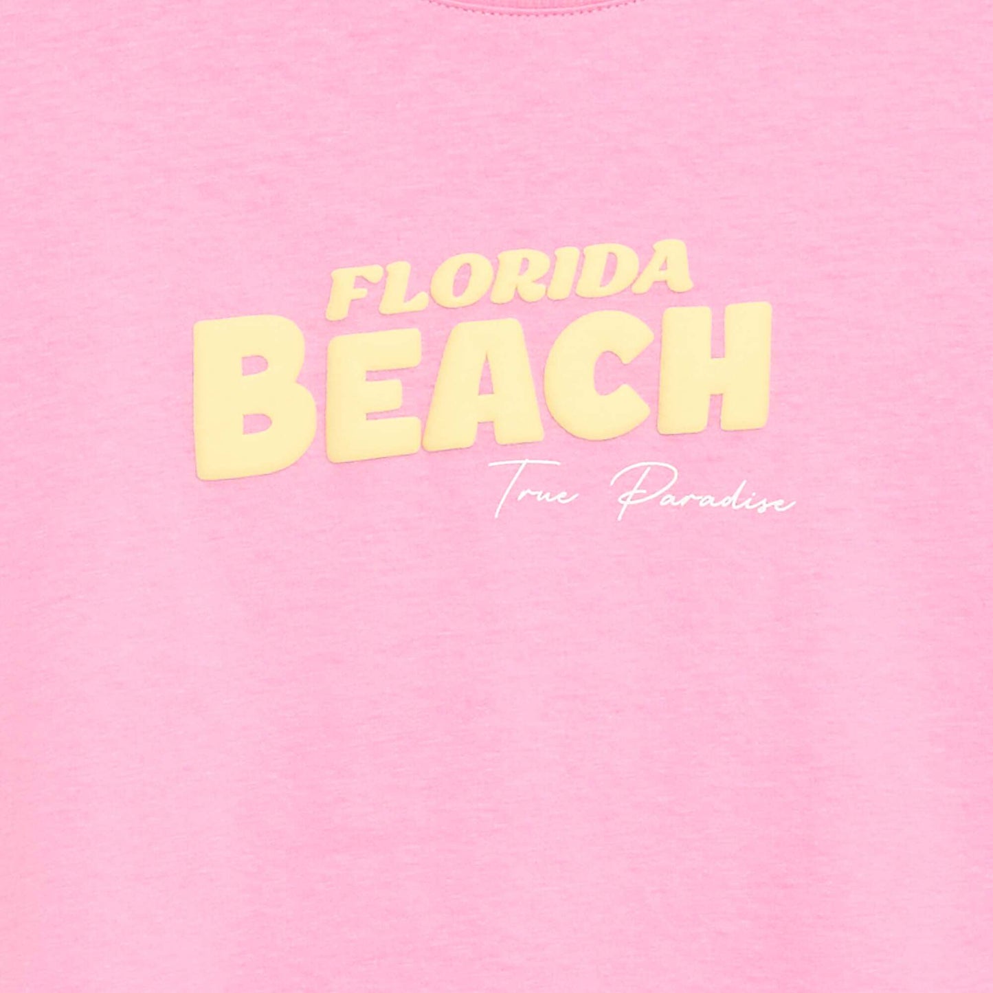 T-shirt imprimé fantaisie ROSE