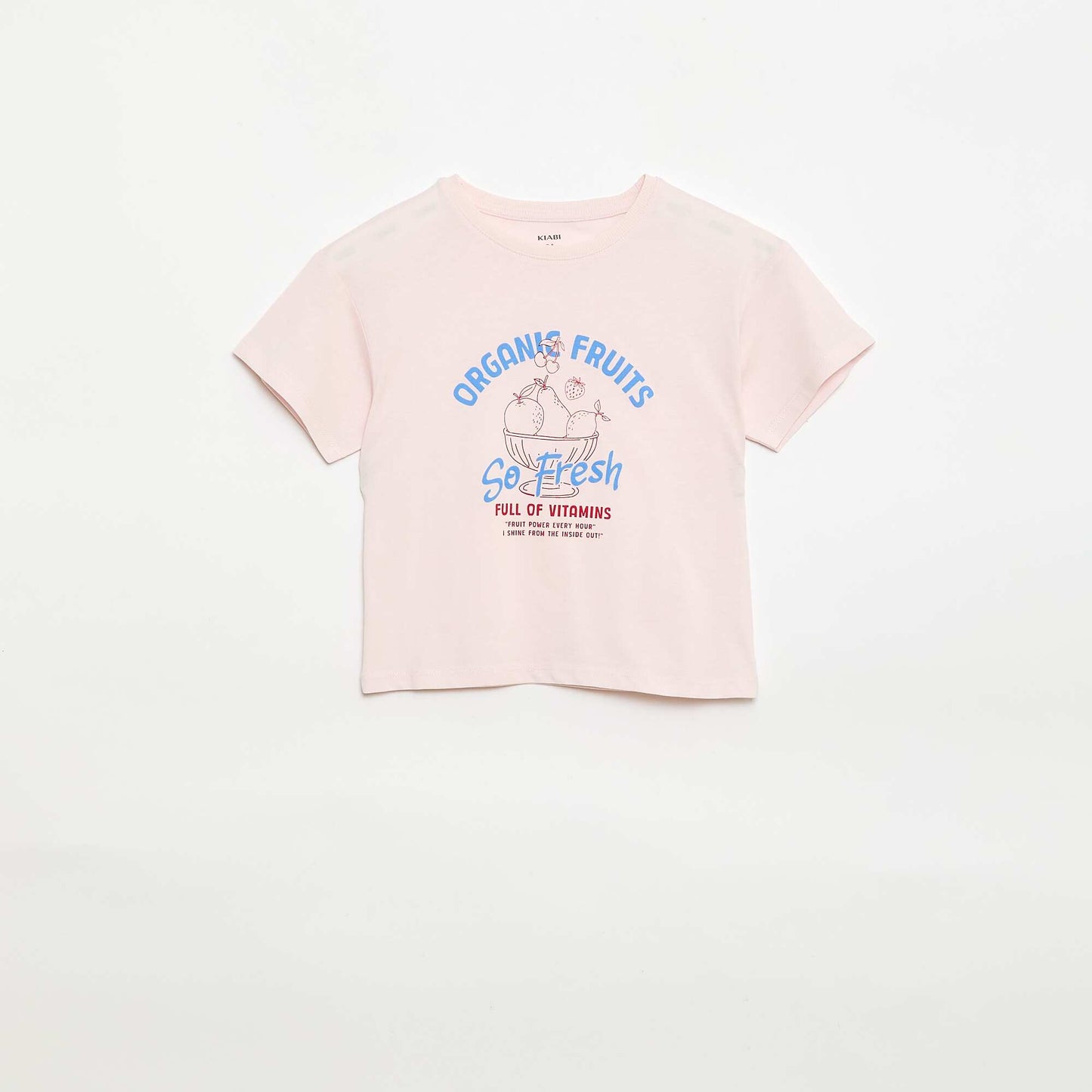 T-shirt imprimé fantaisie ROSE