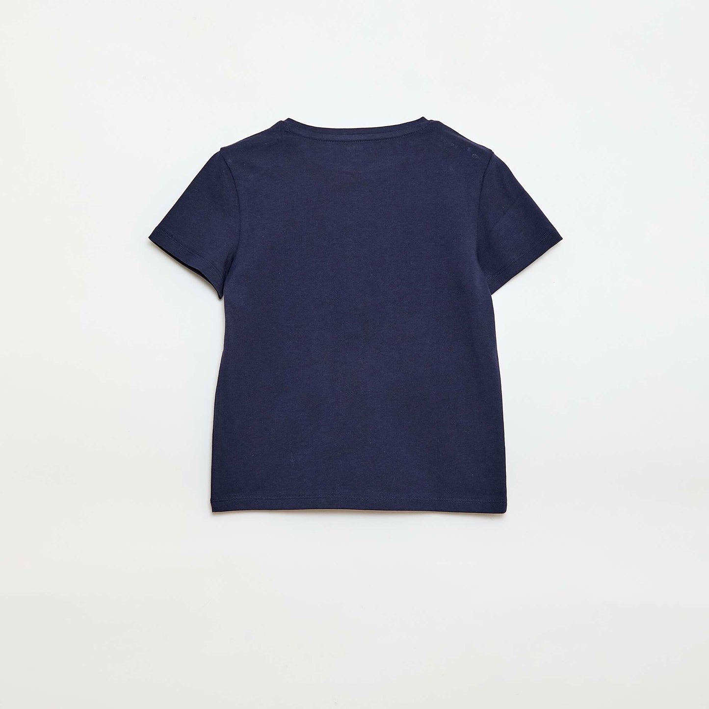 T-shirt à manches courtes avec animation BLEU