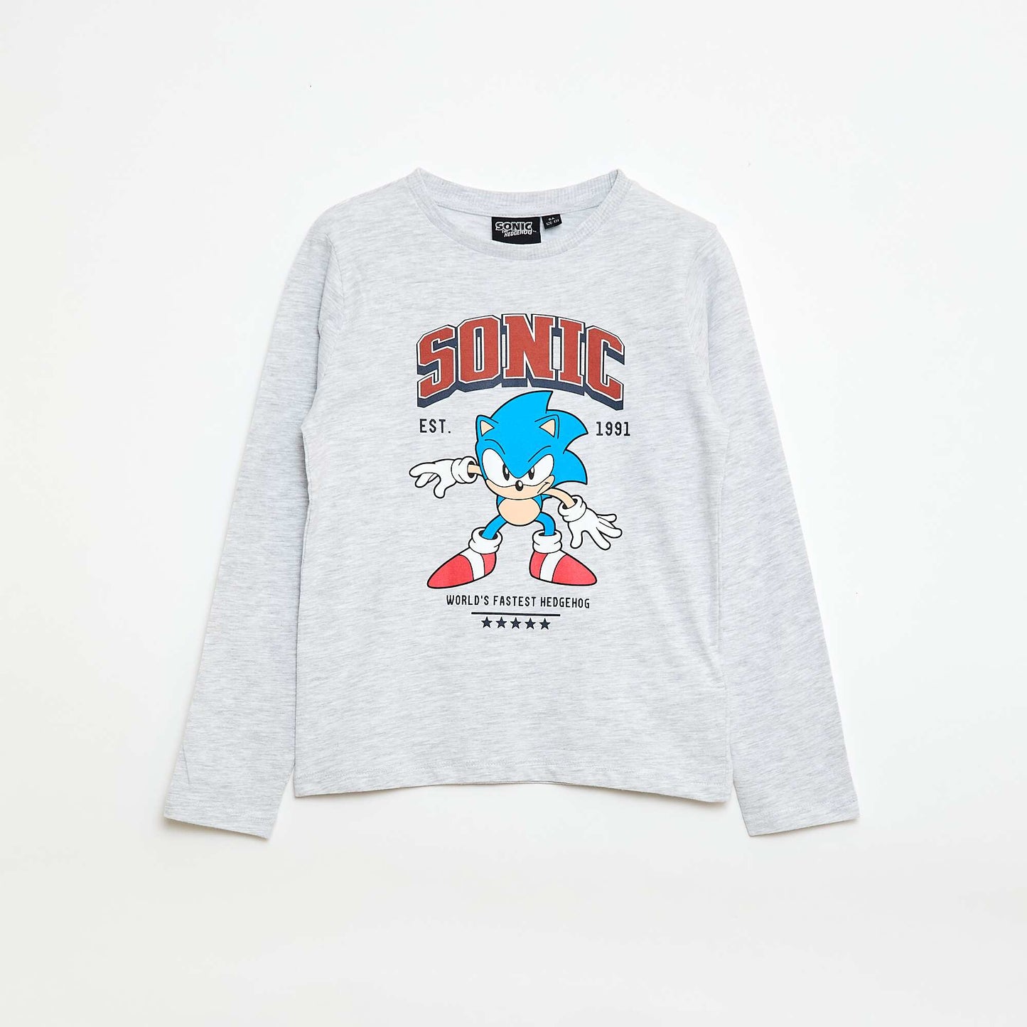 Ensemble pyjama long 'Sonic' - 2 pièces BLEU