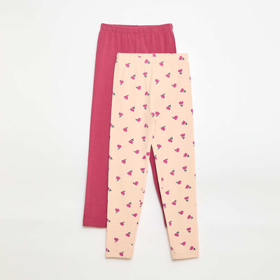 Lot de 2 Leggings longs ROSE