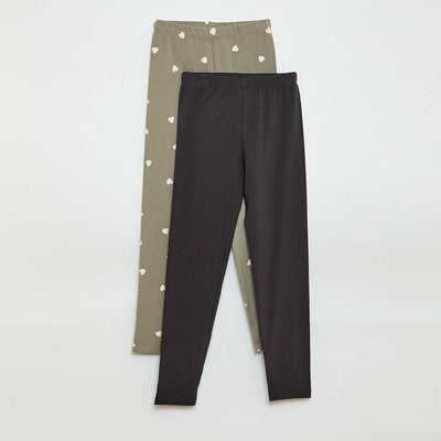 Lot de 2 Leggings longs VERT
