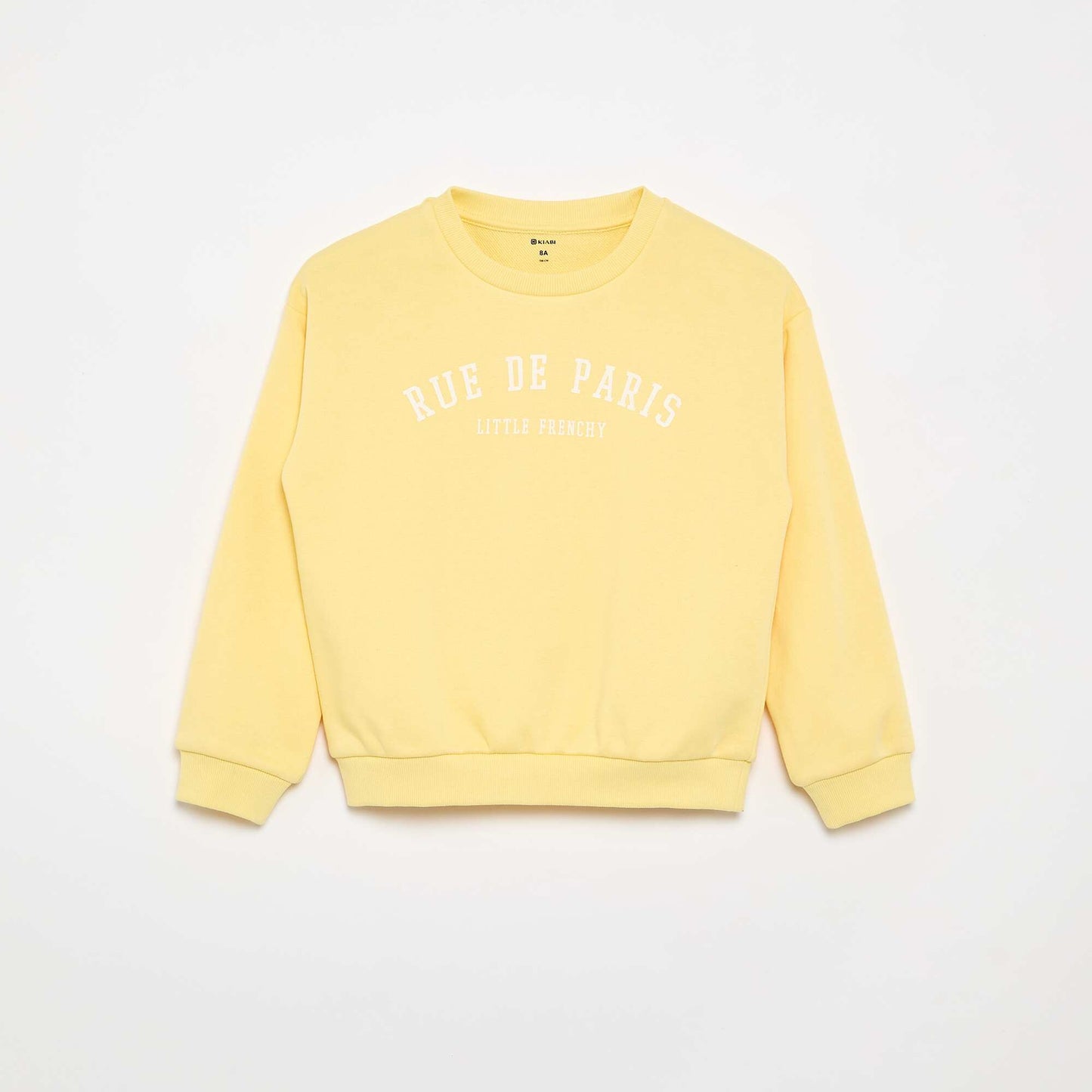 Sweat en molleton léger JAUNE