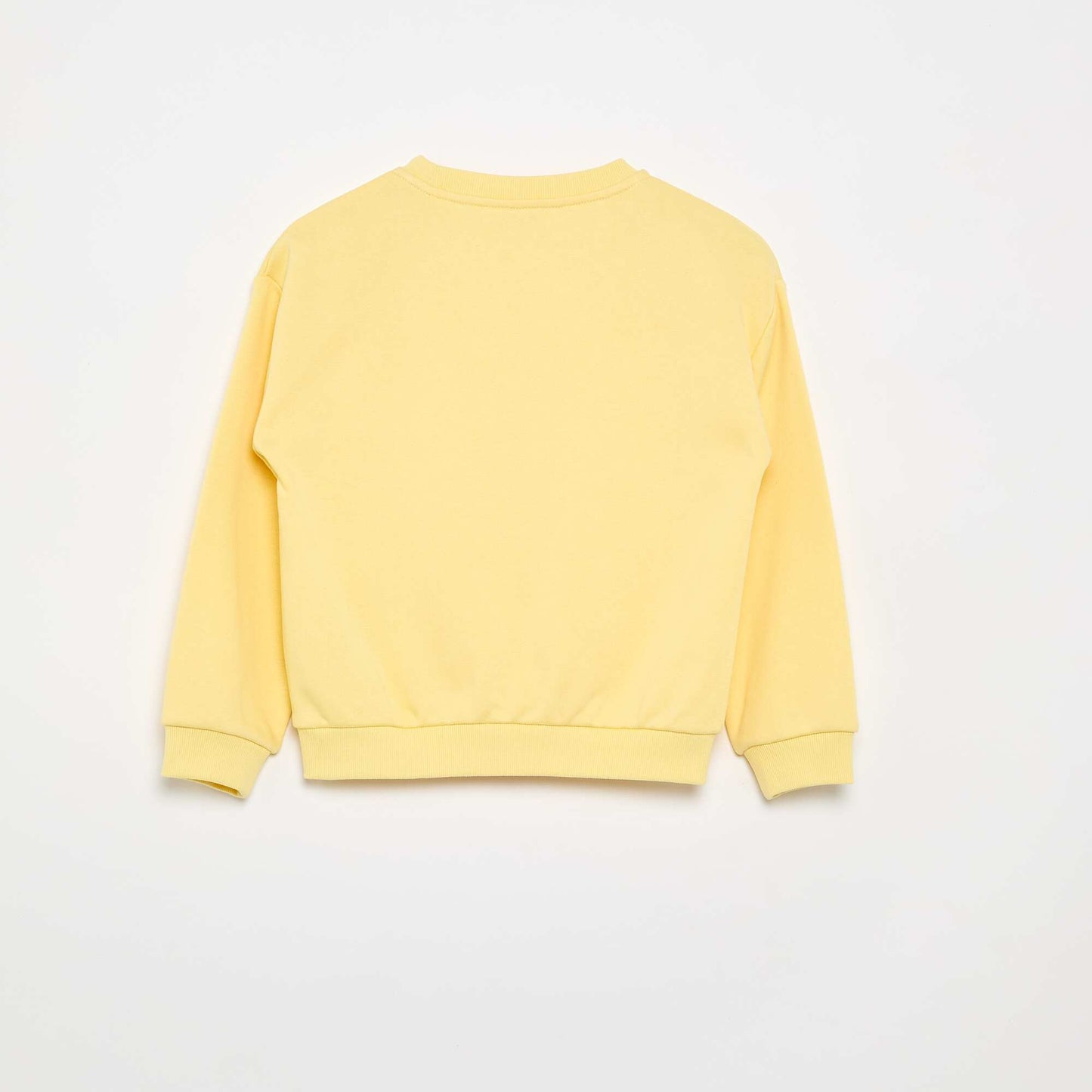 Sweat en molleton léger JAUNE