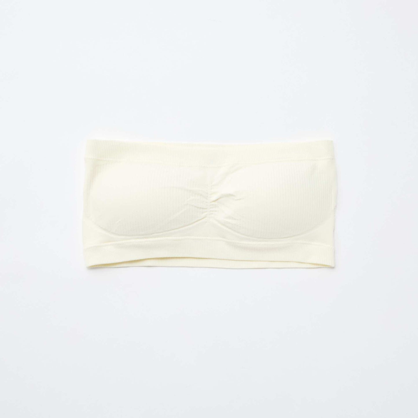 Lot de 2 bandeaux rib sans coutures CRèME/ROSE