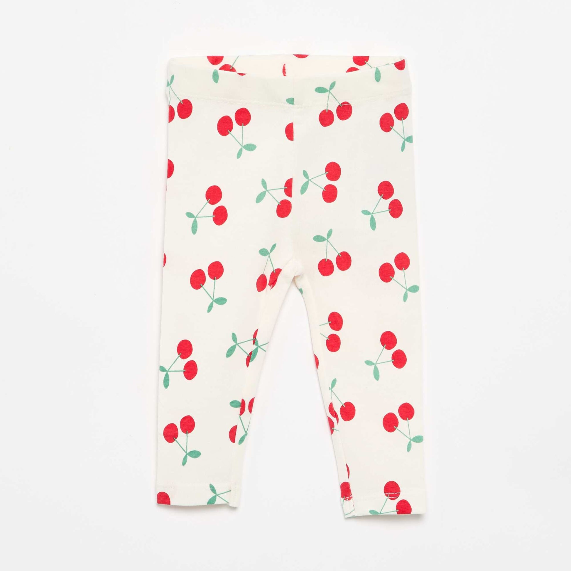 Legging long imprimé BLANC
