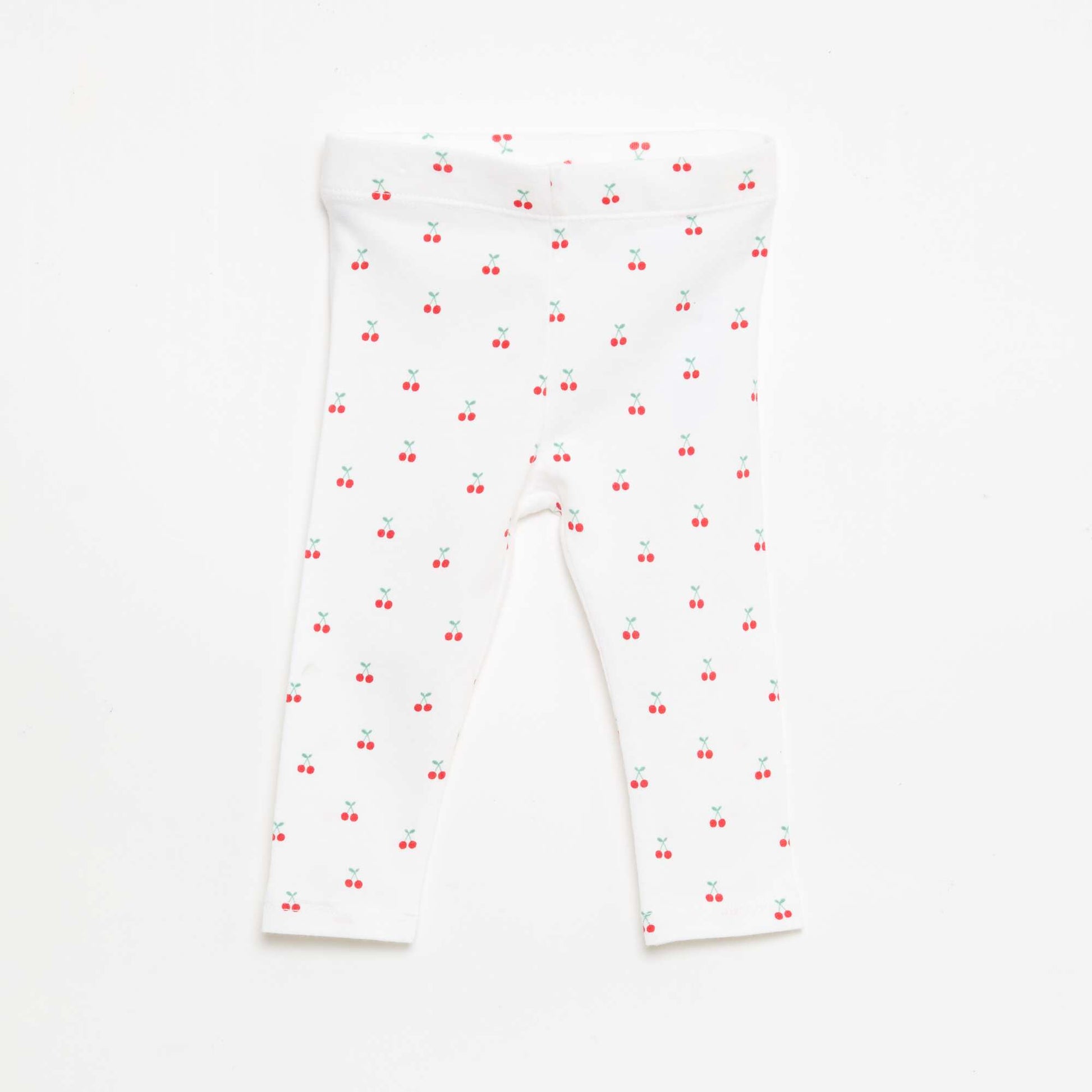Legging long imprimé BLANC
