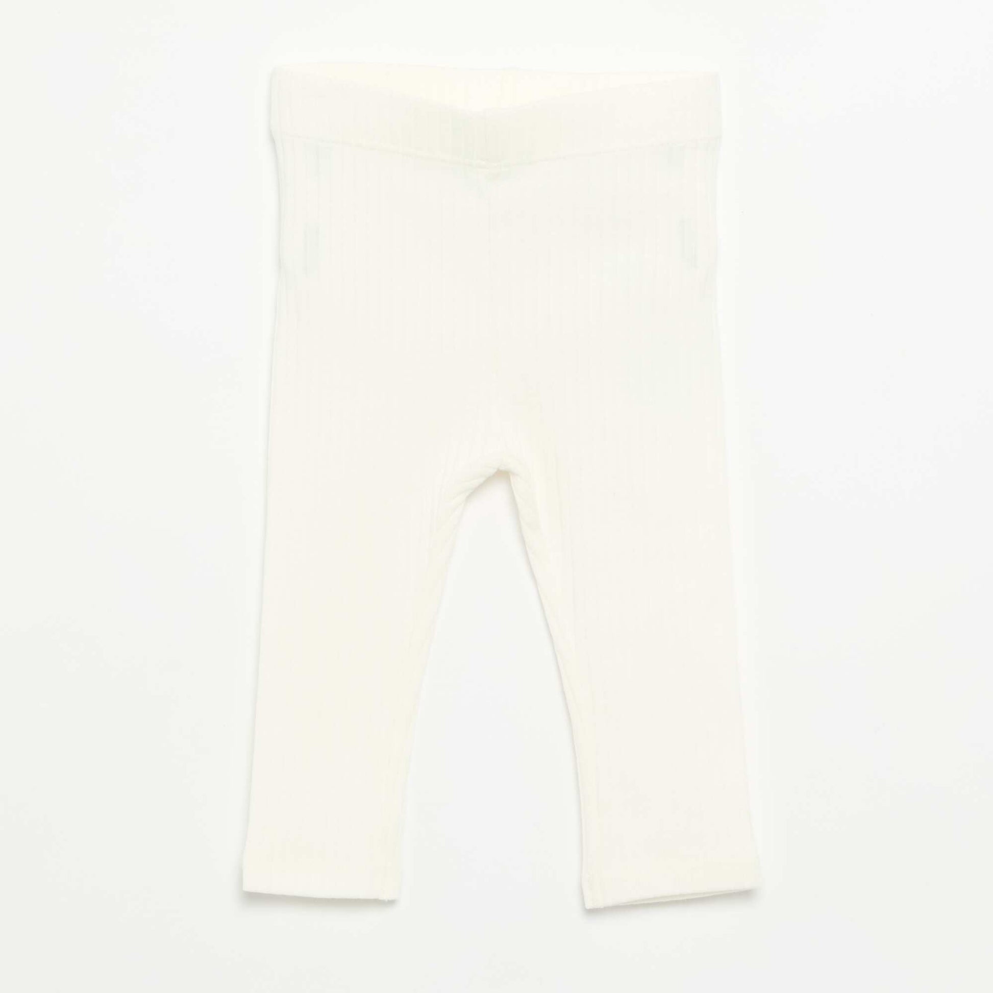 Lot de 2 leggings côtelés VIOLET
