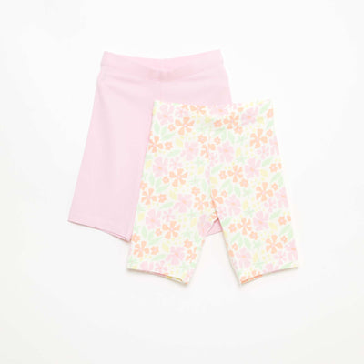 Lot de 2 shorts cyclistes ROSE