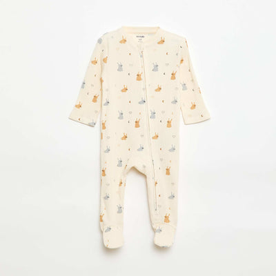 Dors-bien en coton BLANC