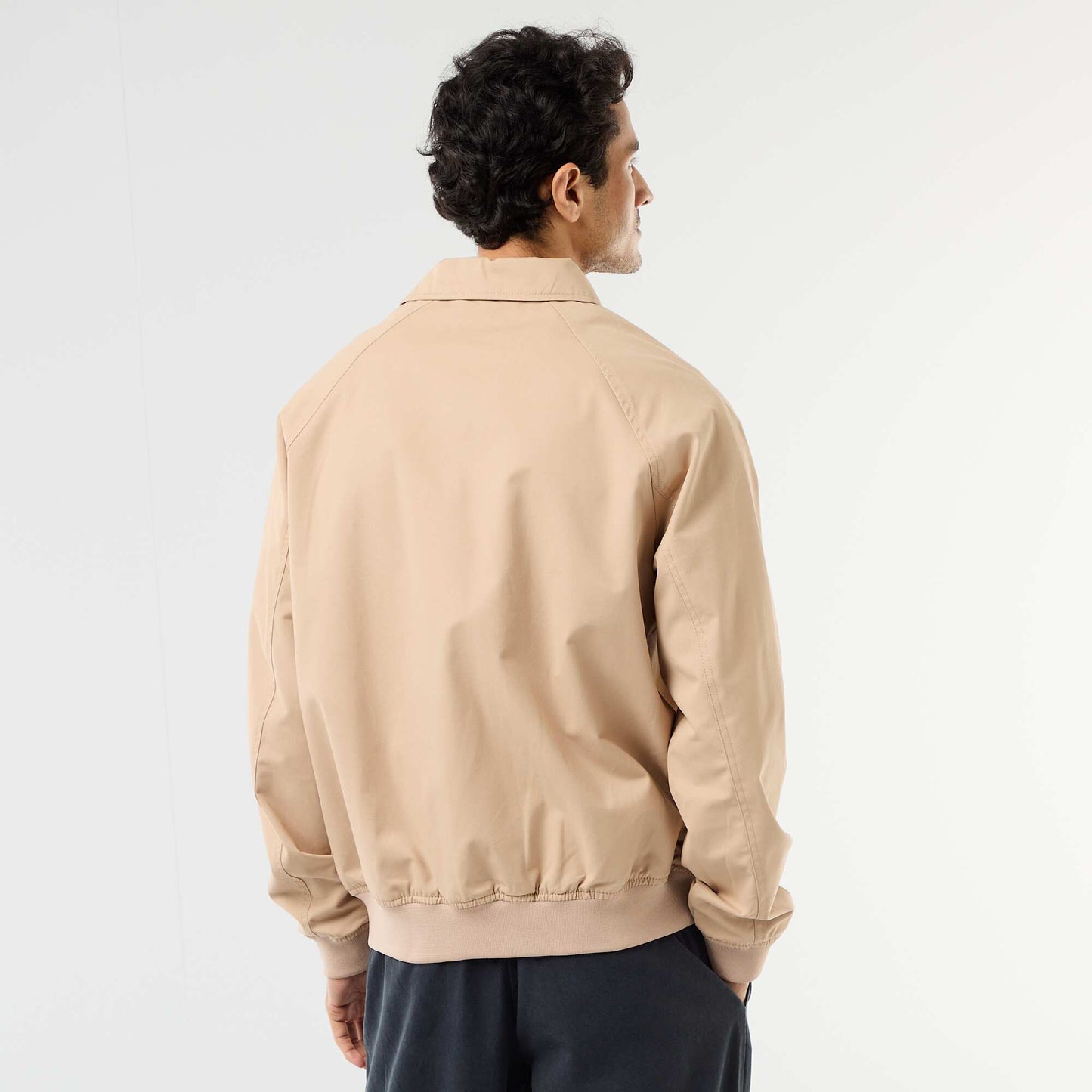 Blouson en twill BEIGE
