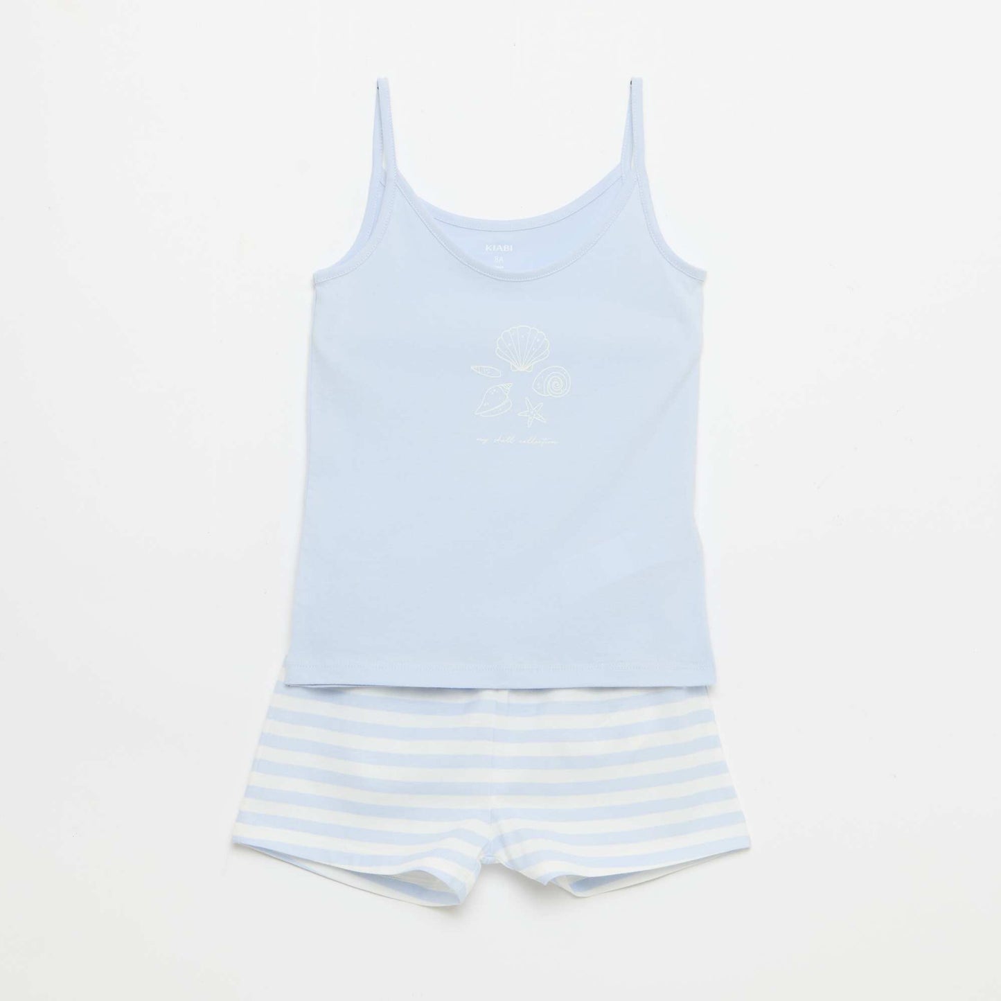 Ensemble pyjama court débardeur + short - 2 pièces BLEU