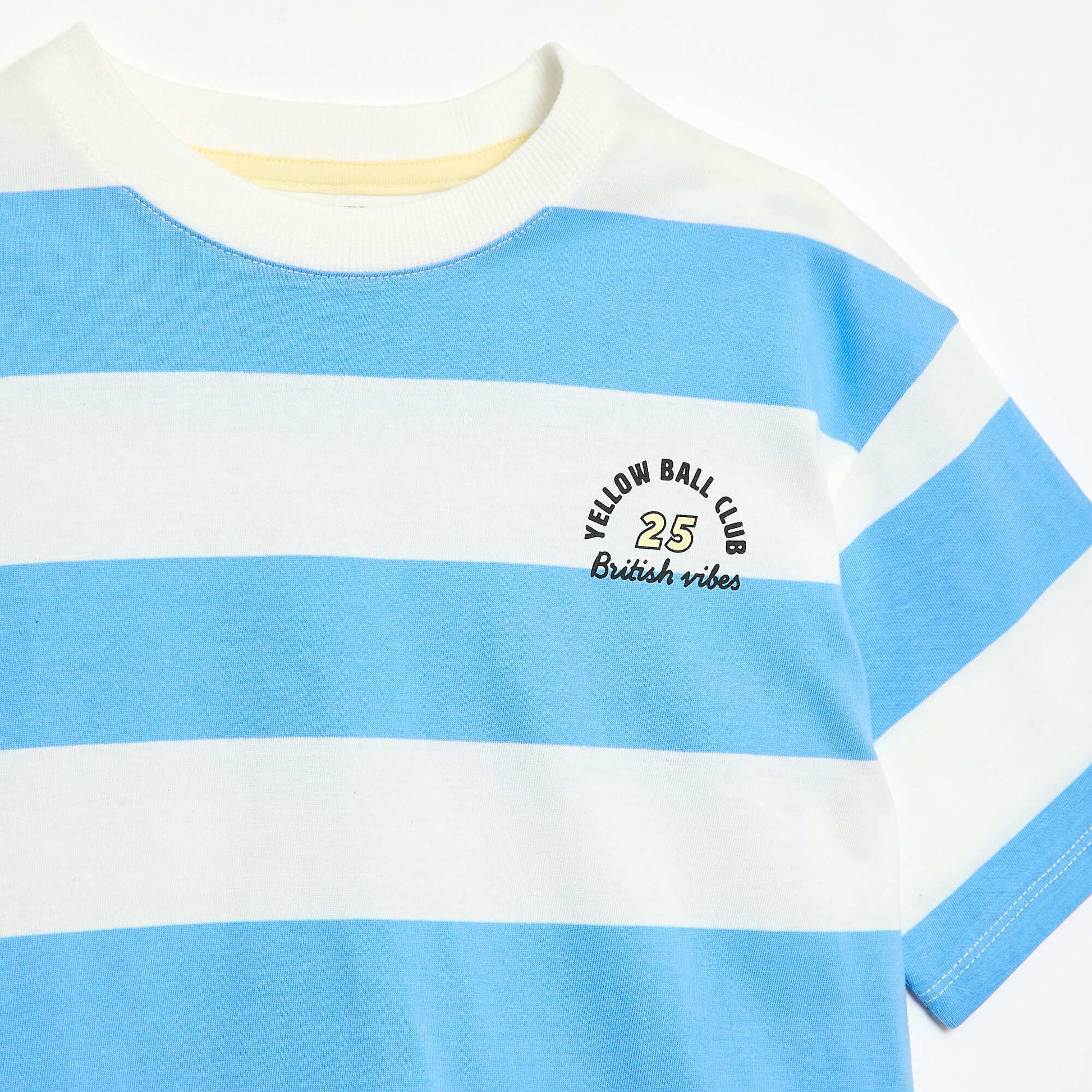 Ensemble de pyjama court 2 pièces  T-shirt + short BLEU