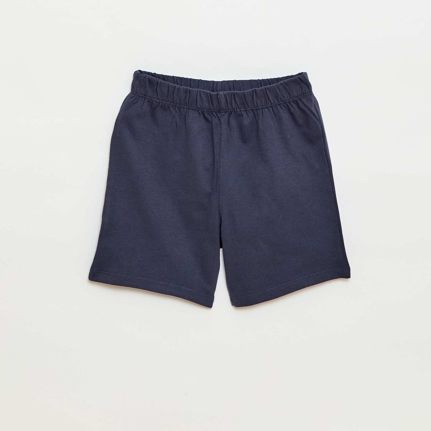 Ensemble de pyjama court 2 pièces  T-shirt + short BLEU