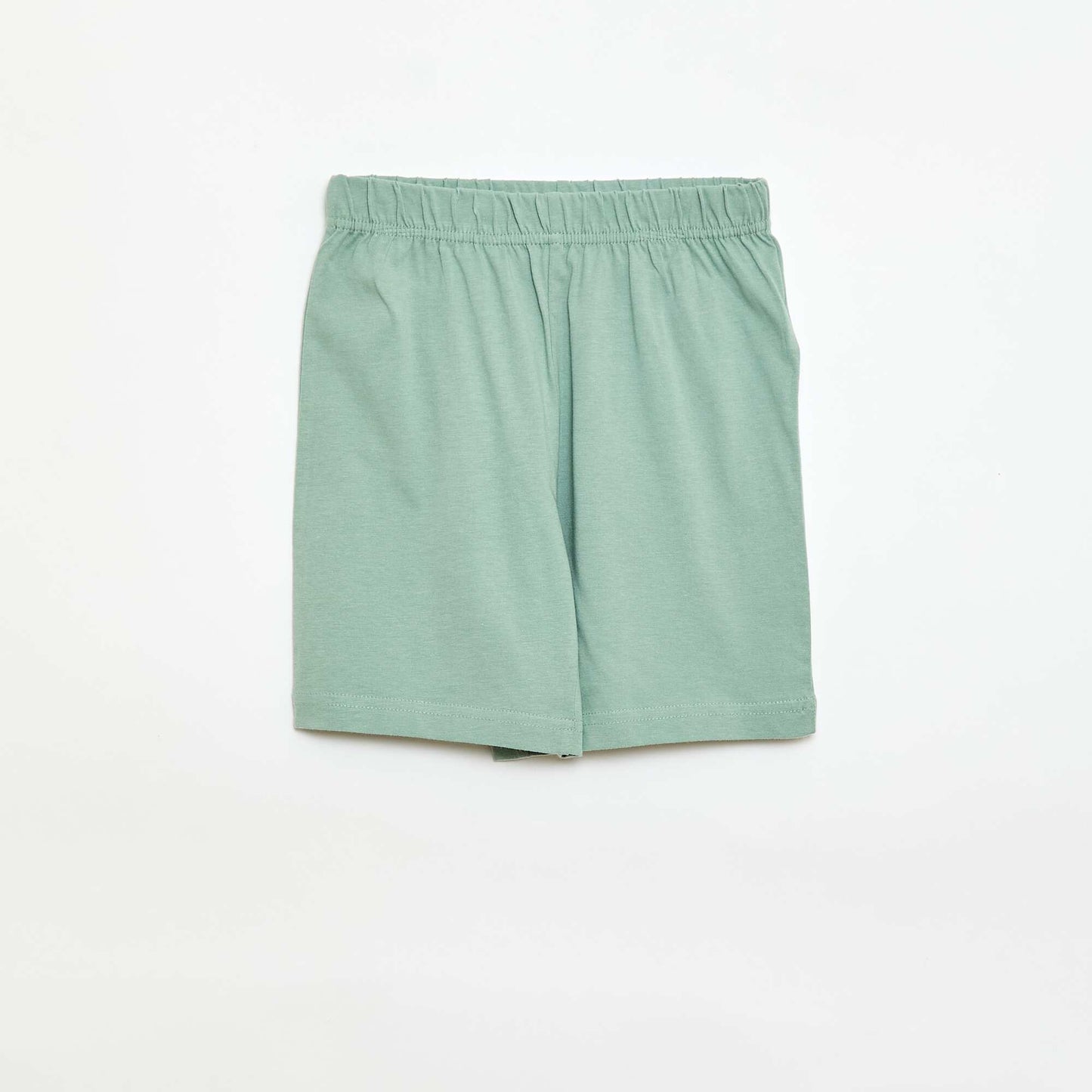 Pyjama 2 pièces short + T-shirt VERT
