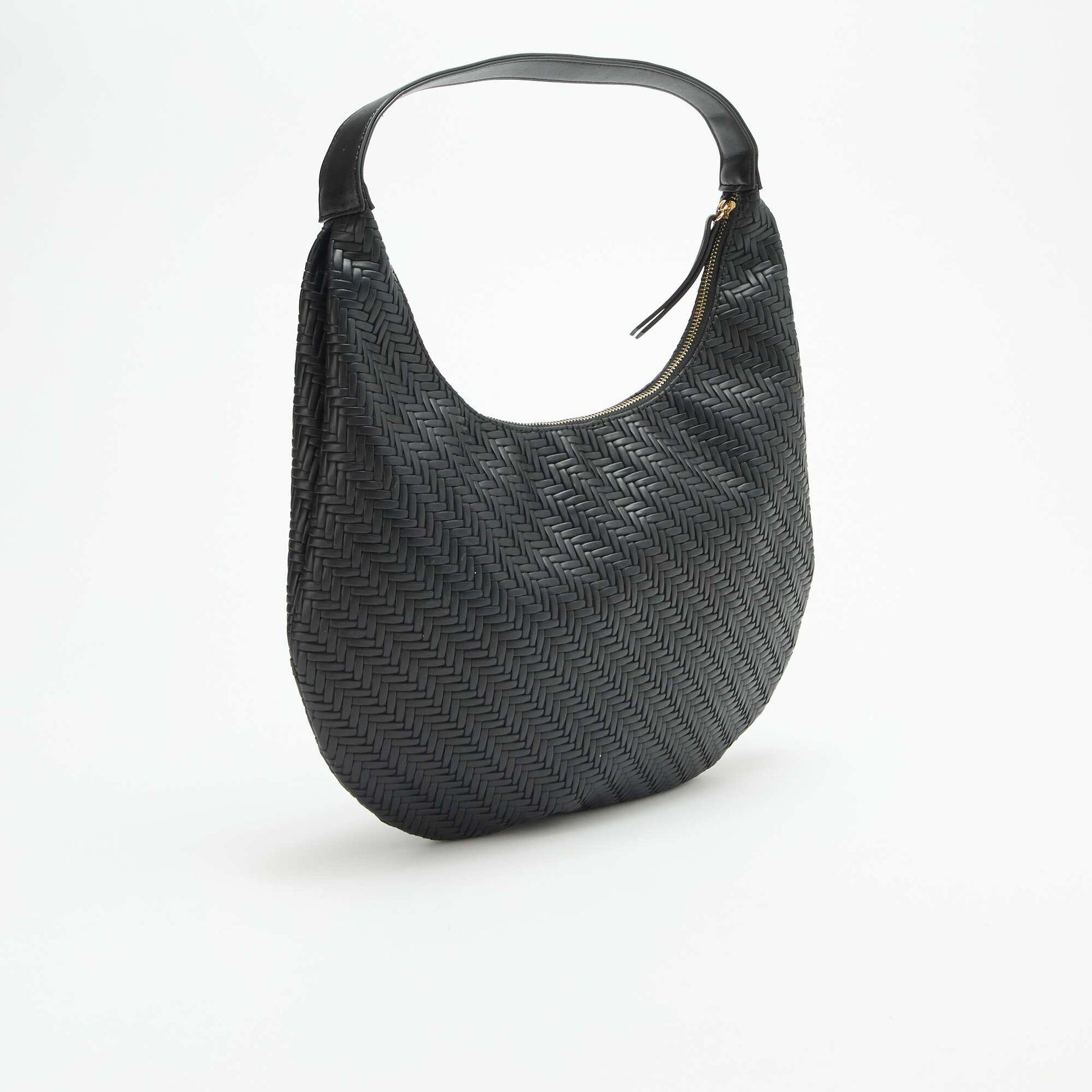 Grand sac en simili NOIR