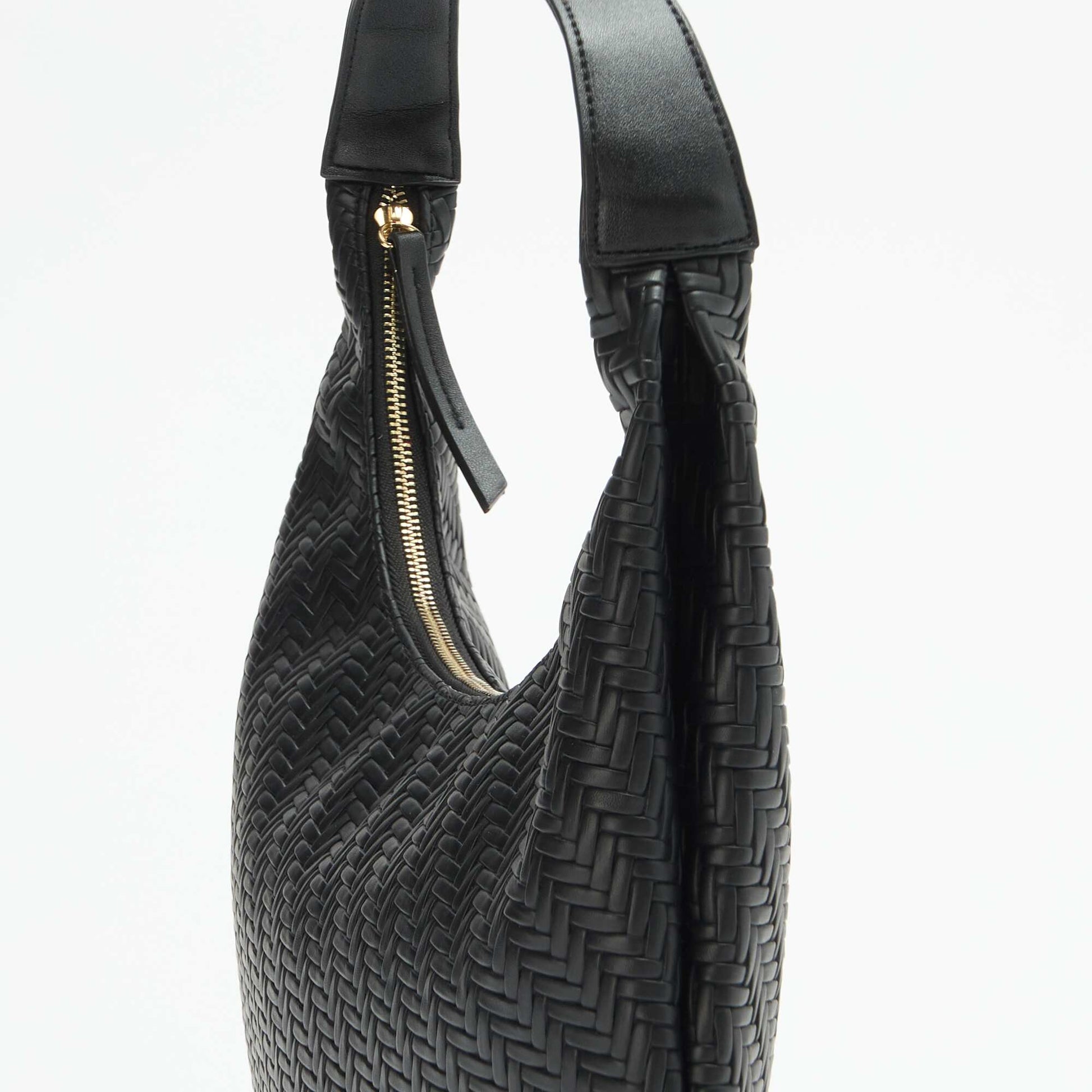 Grand sac en simili NOIR