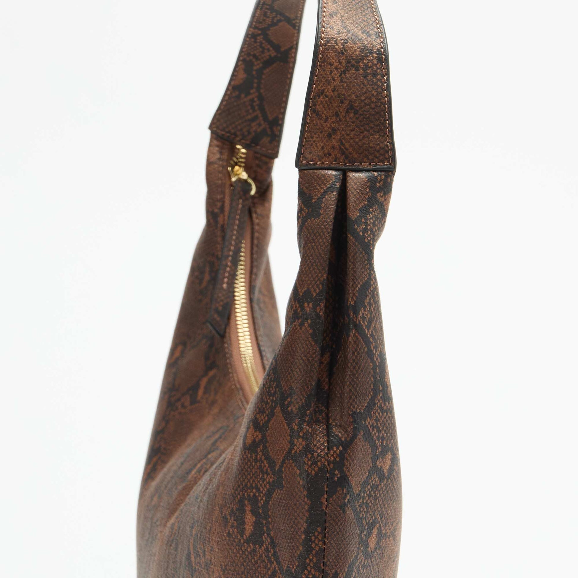 Grand sac en simili MARRON