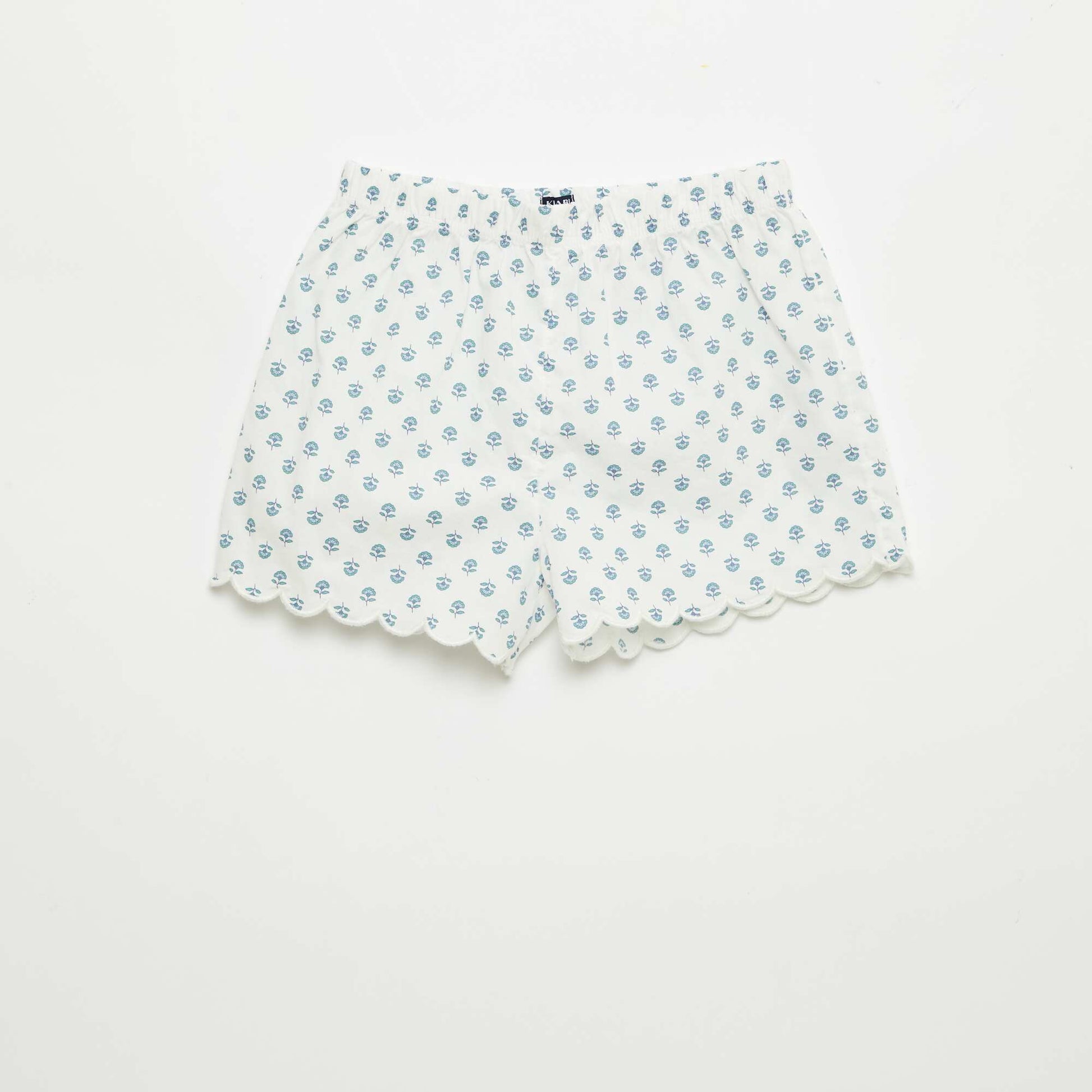 Ensemble de pyjama en coton VERT