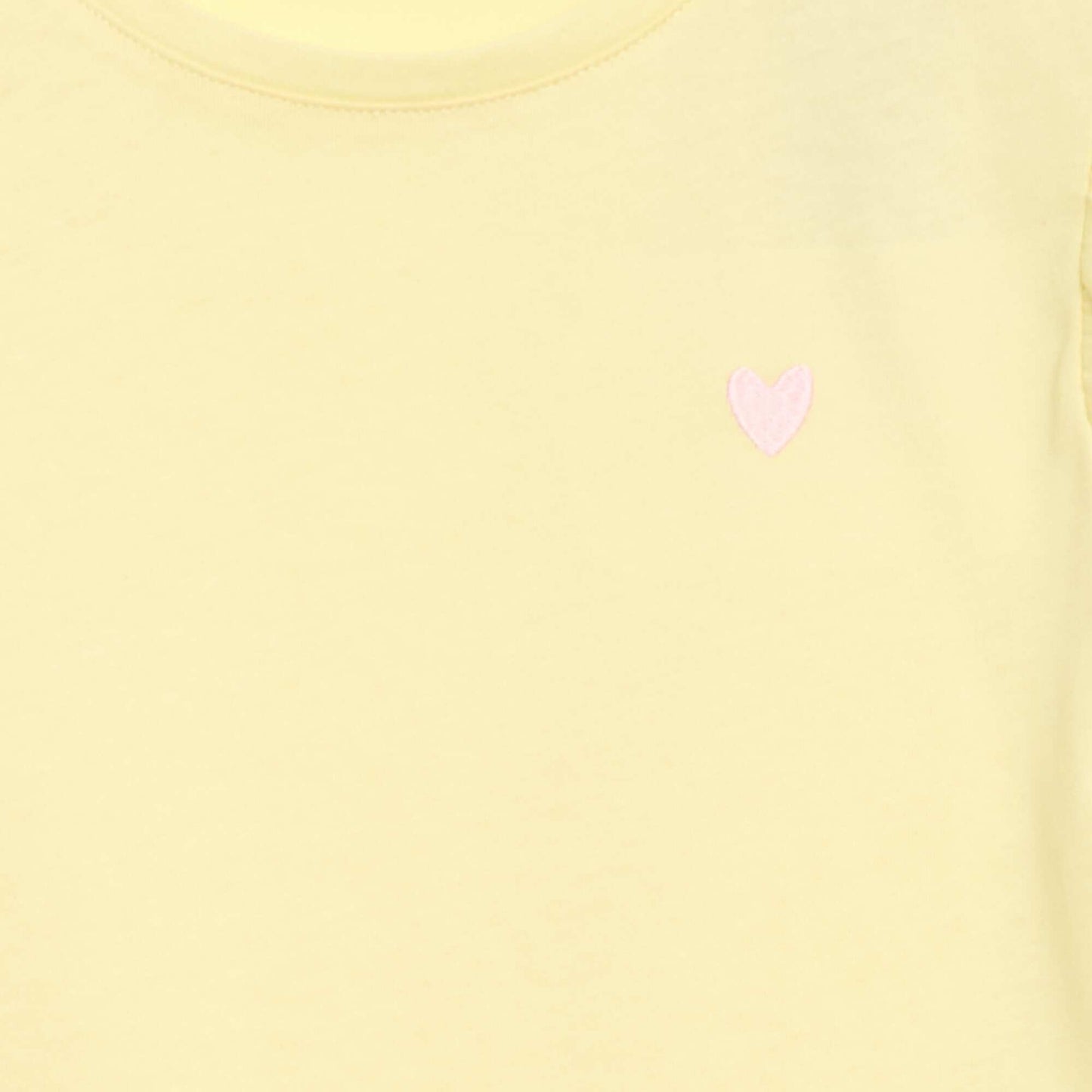 Ensemble de pyjama court t-shirt + short - 2 pièces JAUNE