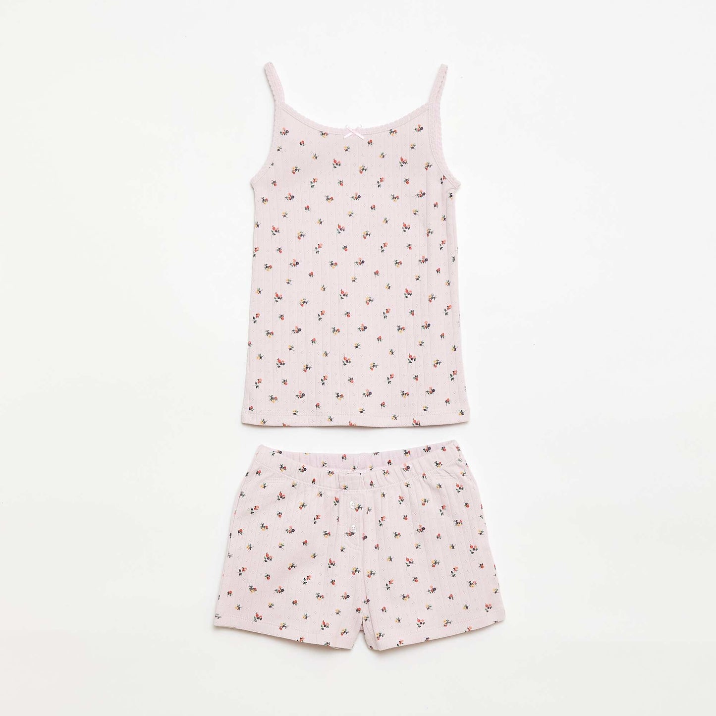 Ensemble pyjama court débardeur + short à motif - 2 pièces VIOLET