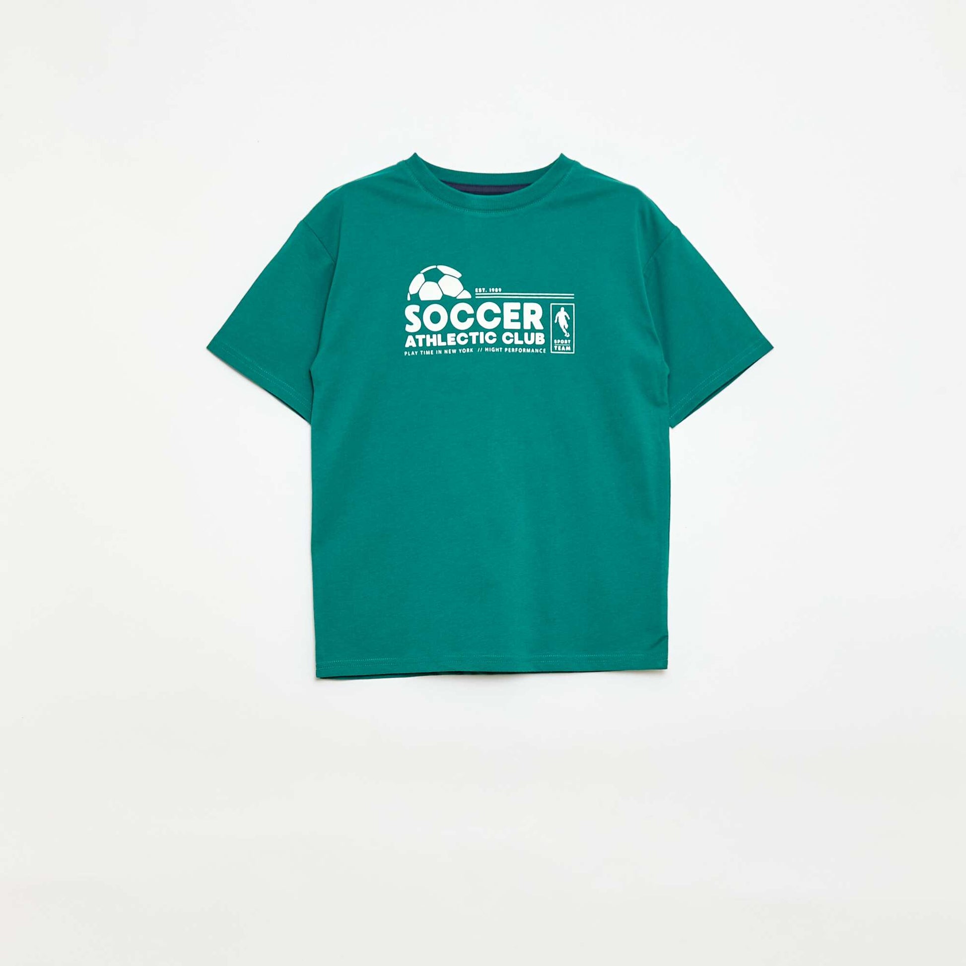 Ensemble pyjama court t-shirt + short - 2 pièces VERT