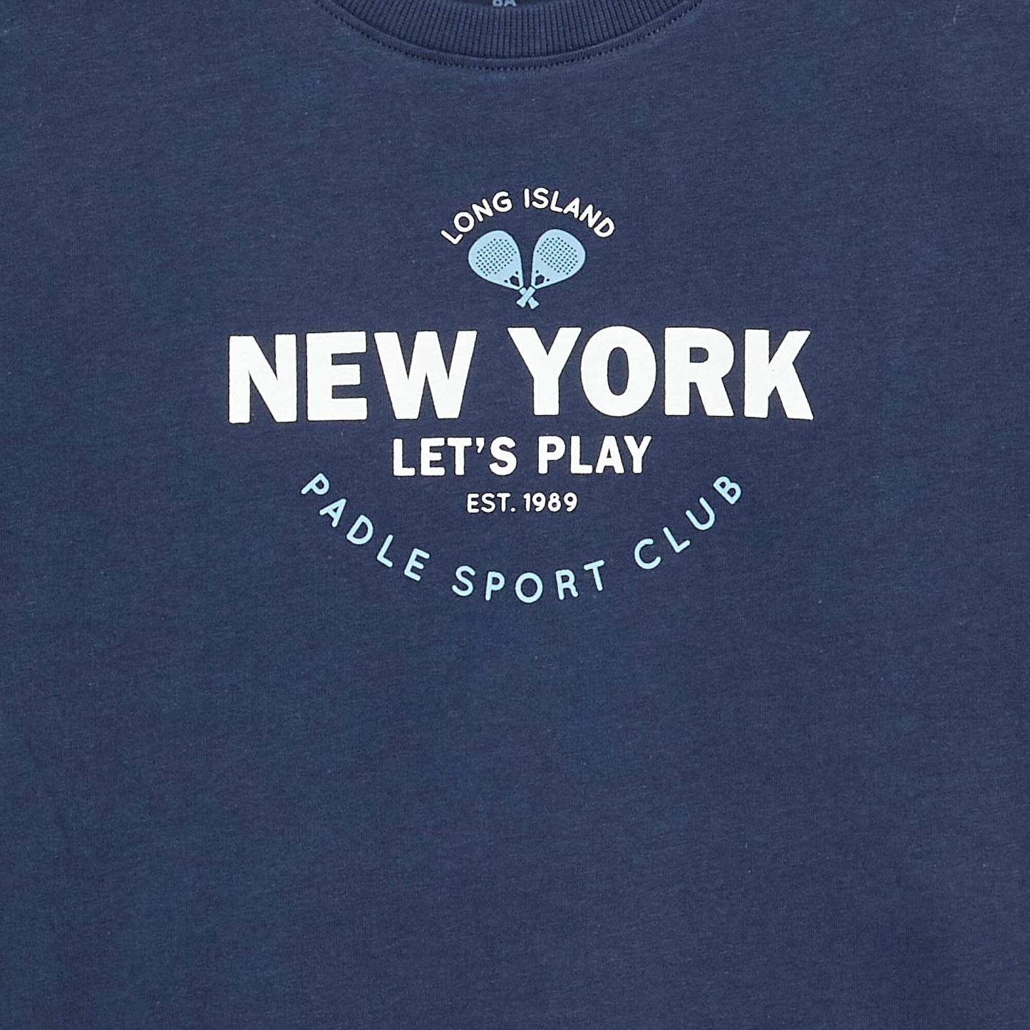 Ensemble pyjama court t-shirt + short - 2 pièces BLEU