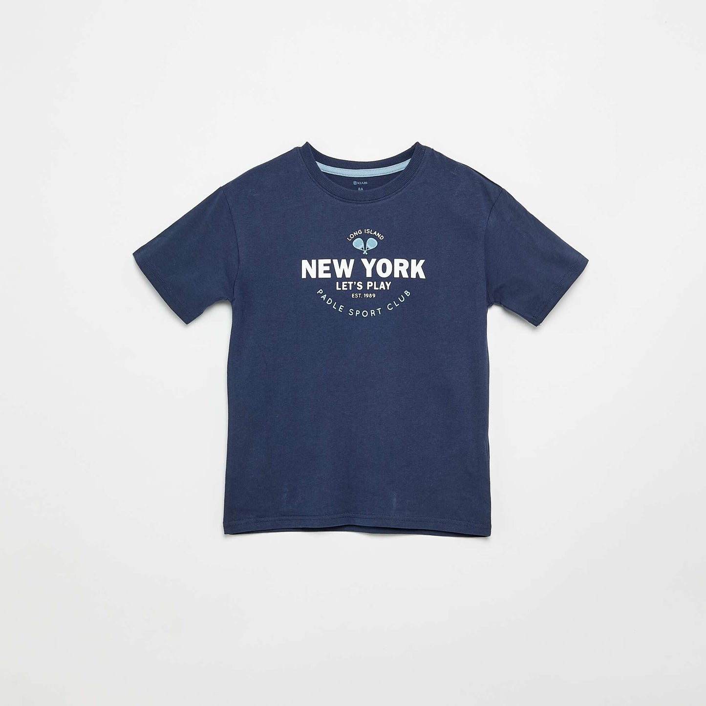 Ensemble pyjama court t-shirt + short - 2 pièces BLEU