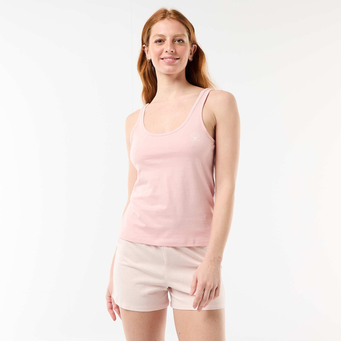 Pyjama short imprimé - 2 pièces ROSE