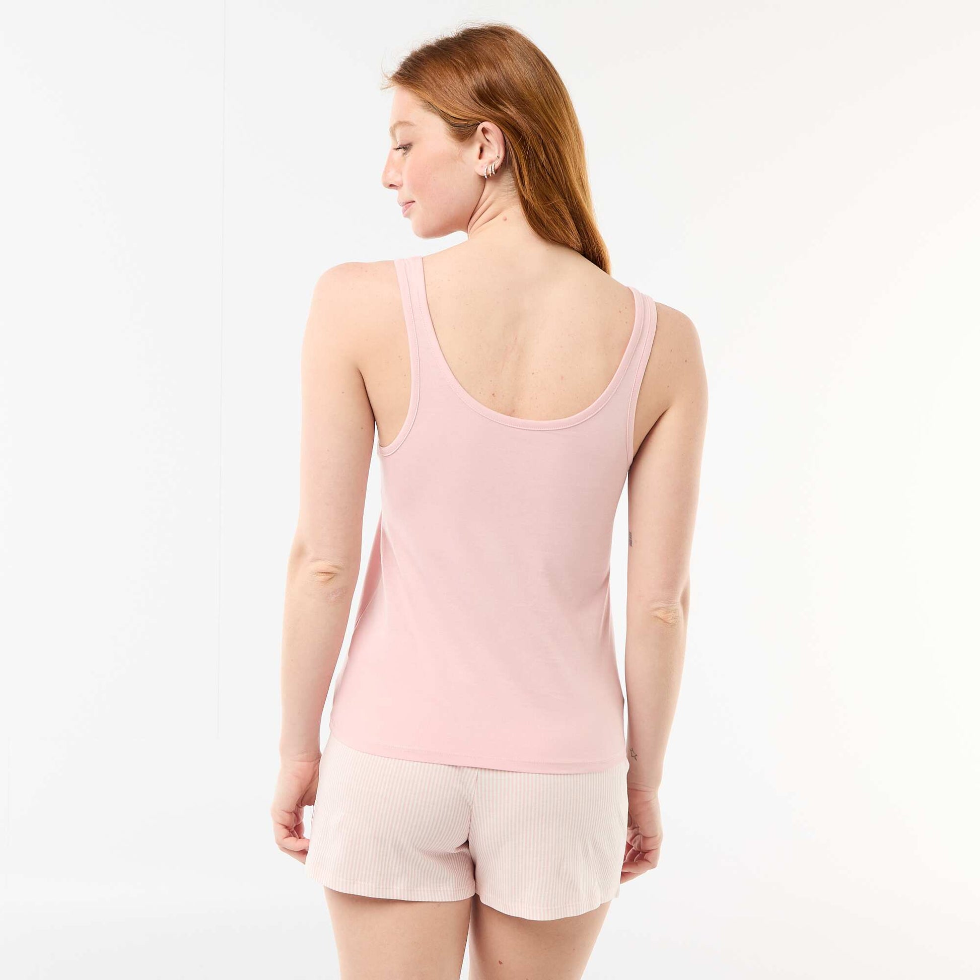 Pyjama short imprimé - 2 pièces ROSE
