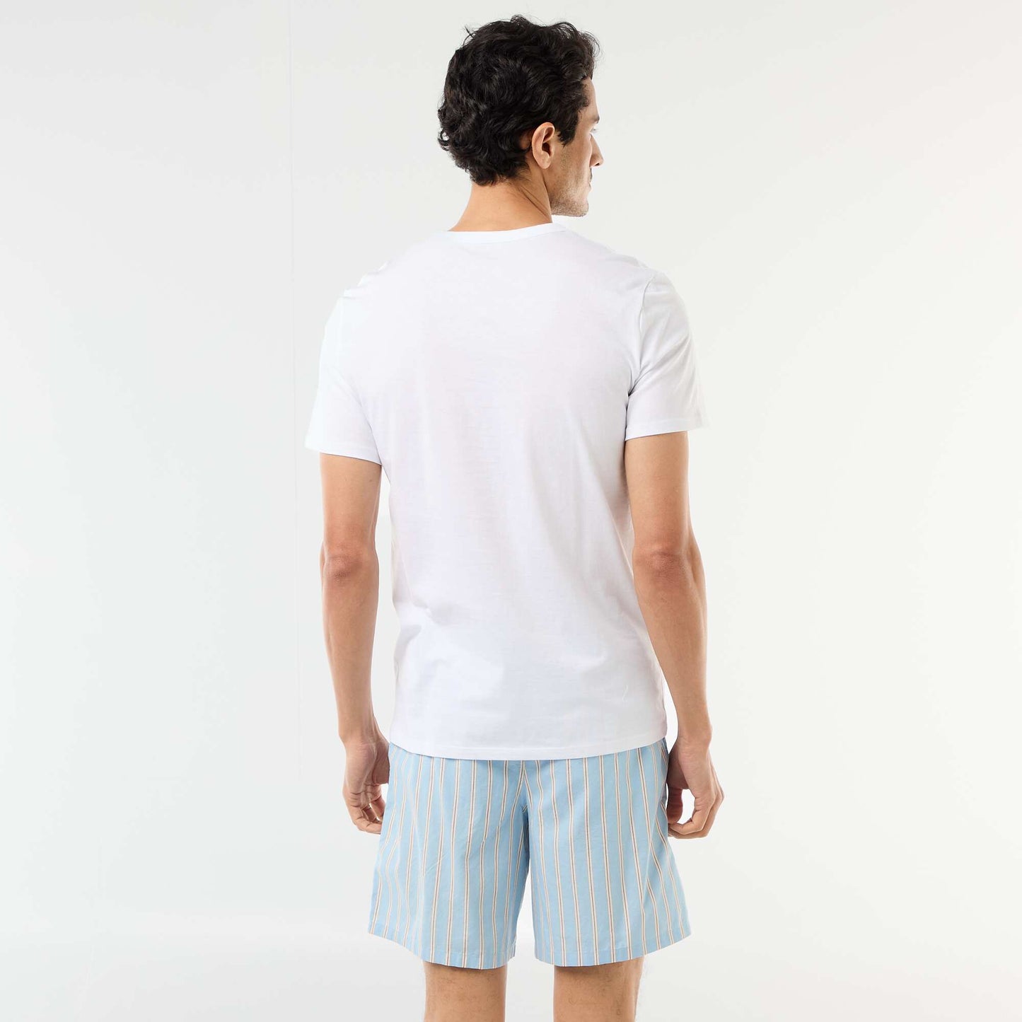 Ensemble de pyjama court t-shirt + short - 2 pièces BLEU