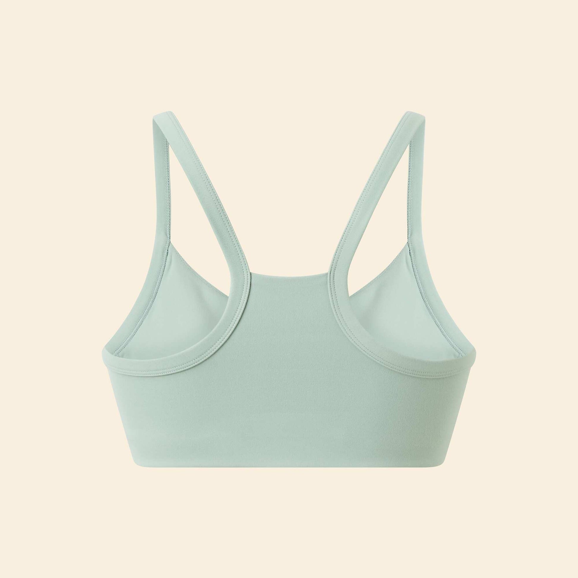 Brassière de sport dos nageur VERT