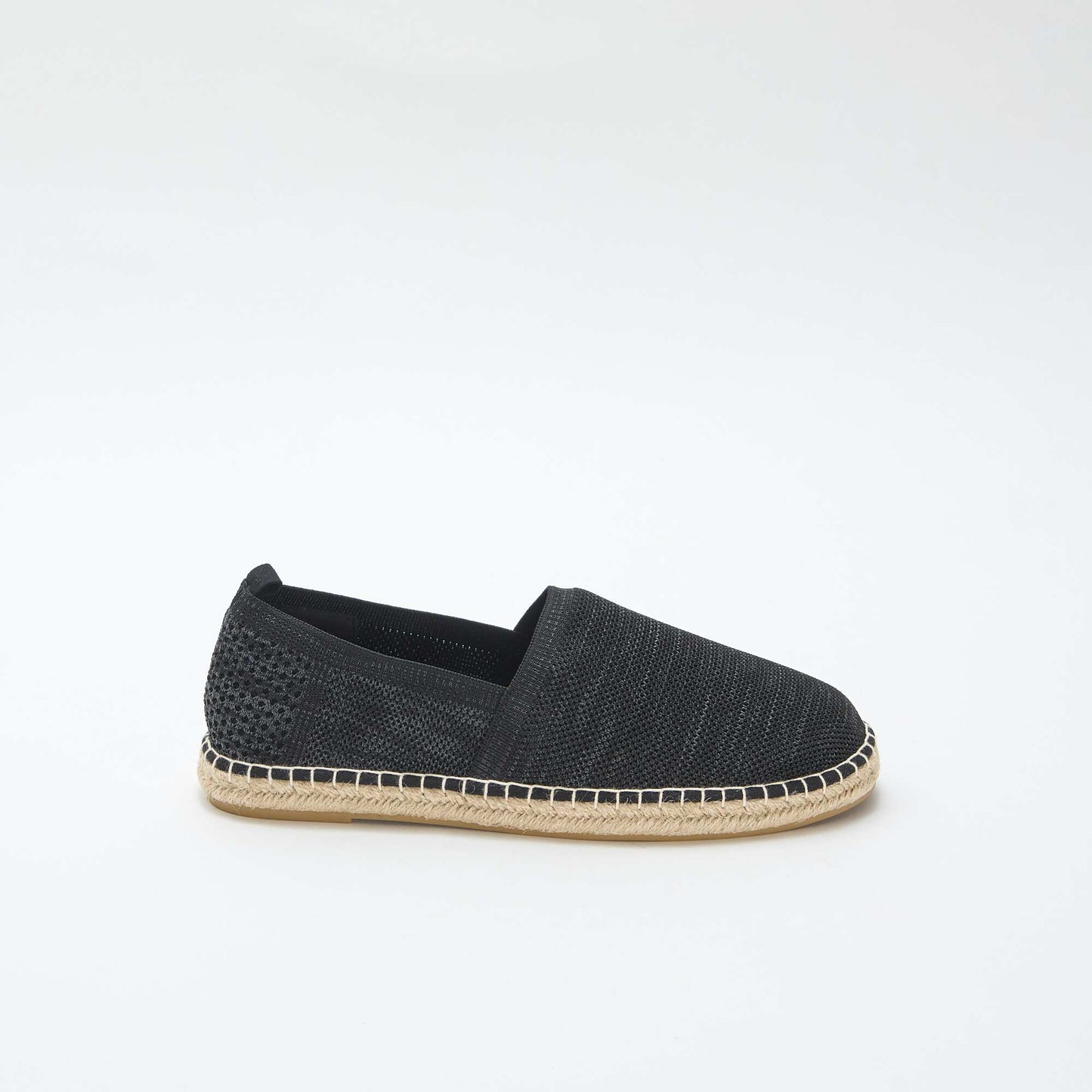 Espadrilles en mesh NOIR