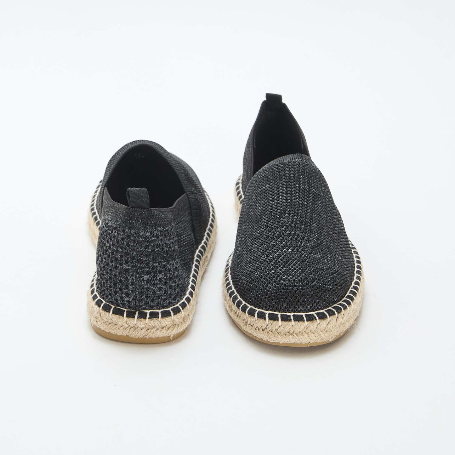 Espadrilles en mesh NOIR