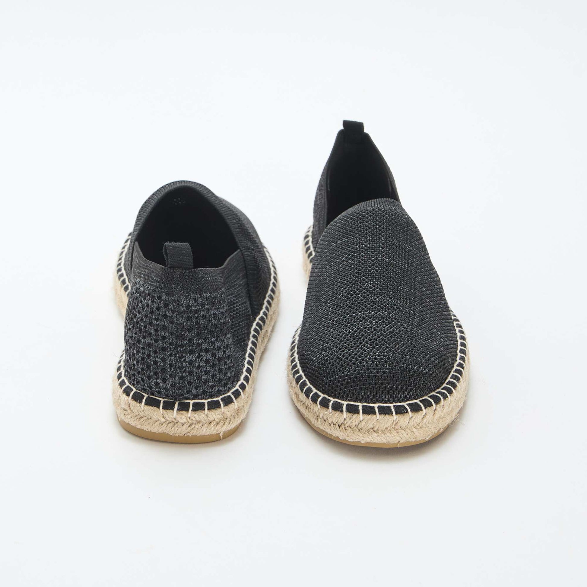 Espadrilles en mesh NOIR