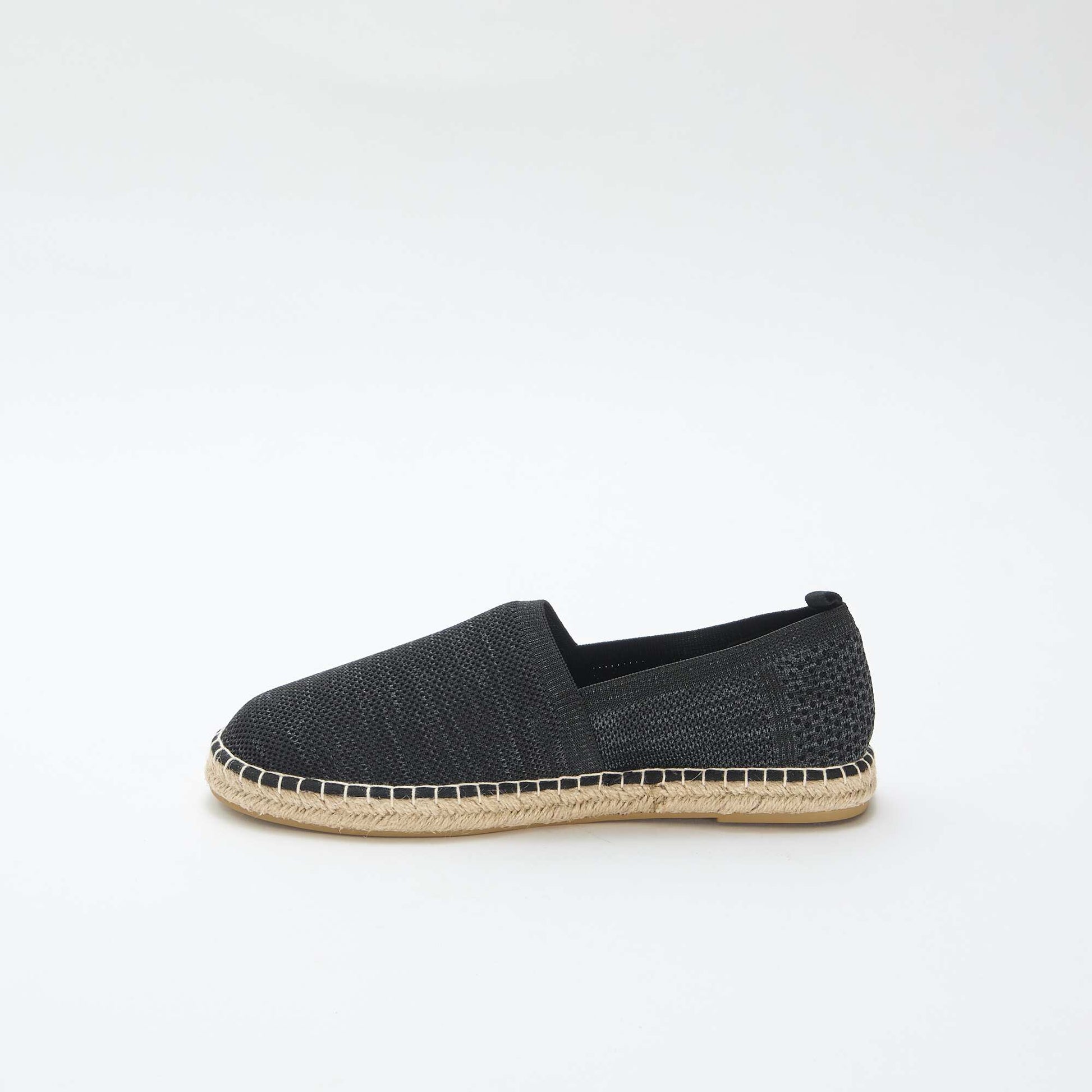 Espadrilles en mesh NOIR