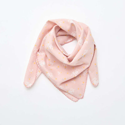 Foulard carré imprimé ROSE