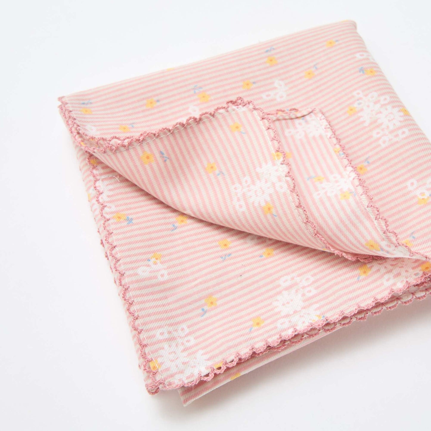 Foulard carré imprimé ROSE