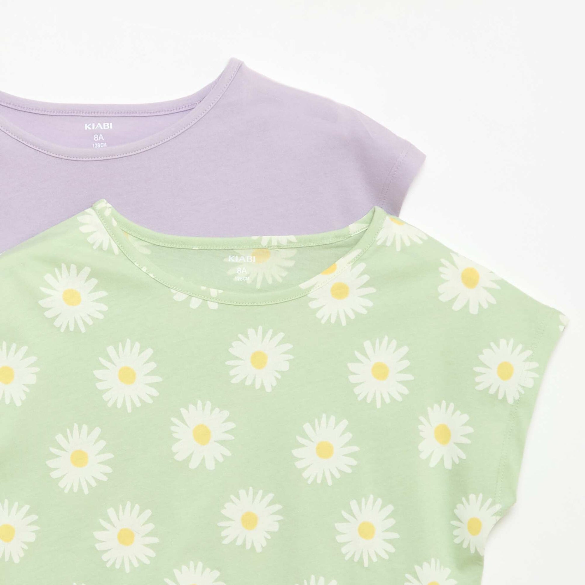 Lot de 2 t-shirts à manches courtes - 2 pièces VERT