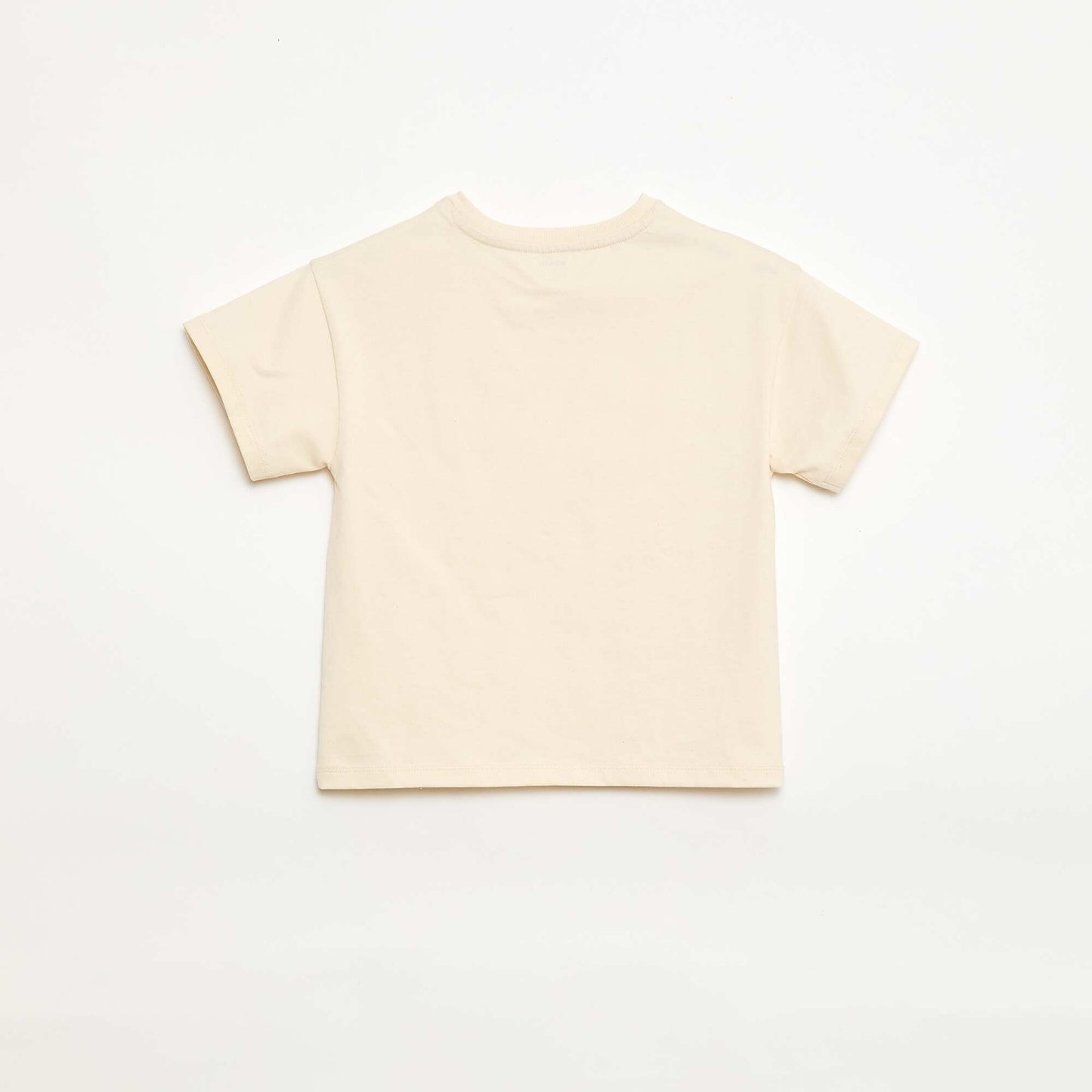 T-shirt en Tough Cotton manches courtes BEIGE