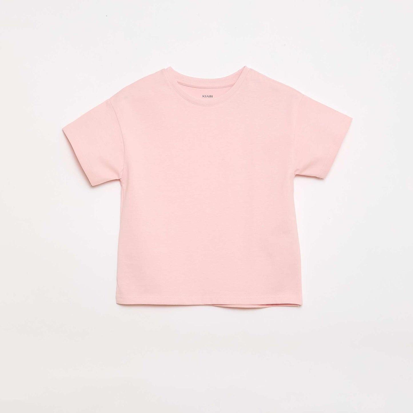 T-shirt en maille jersey manches courtes ROSE