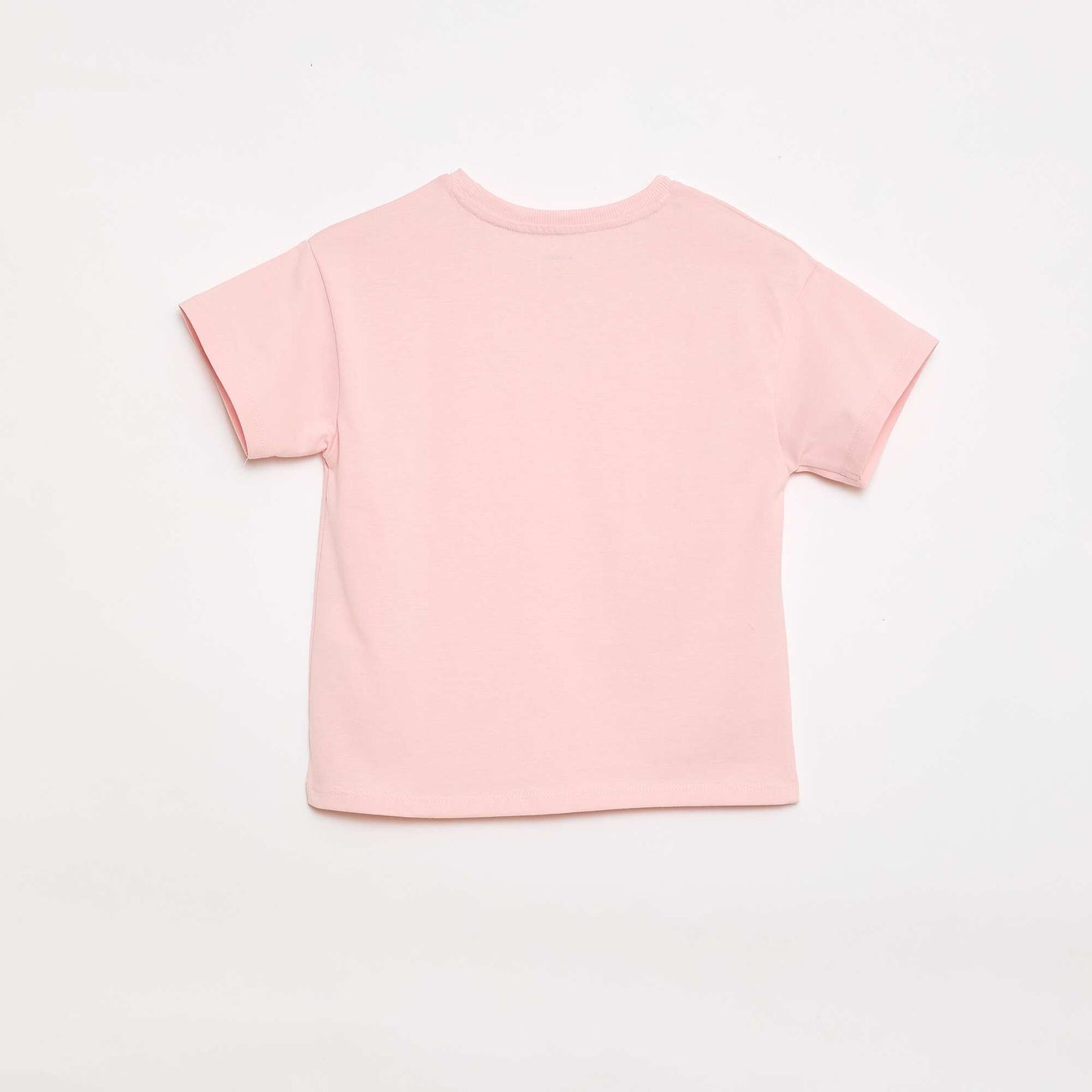 T-shirt en maille jersey manches courtes ROSE