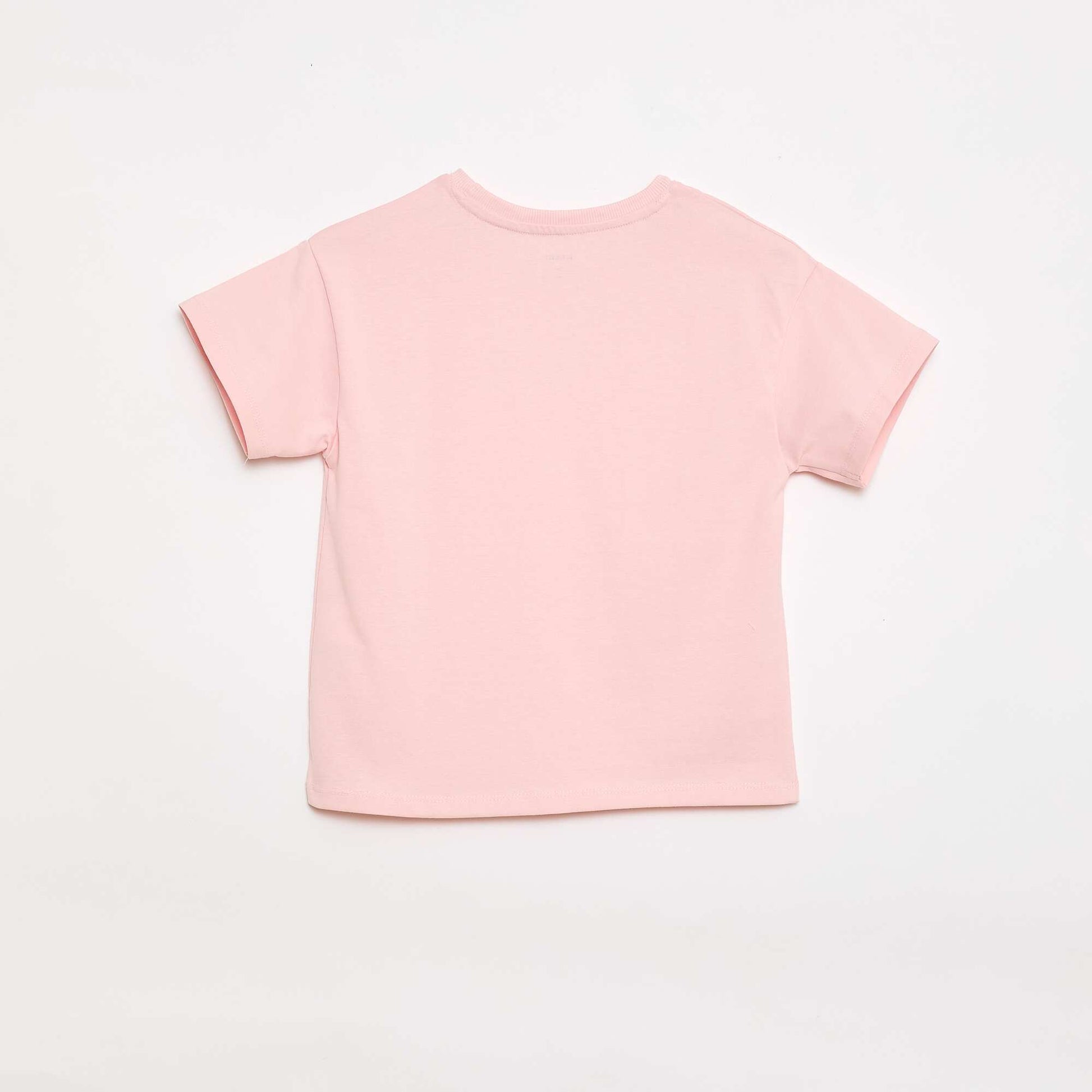 T-shirt en maille jersey manches courtes ROSE