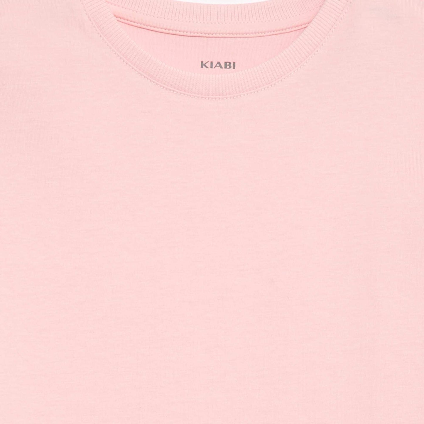 T-shirt en maille jersey manches courtes ROSE