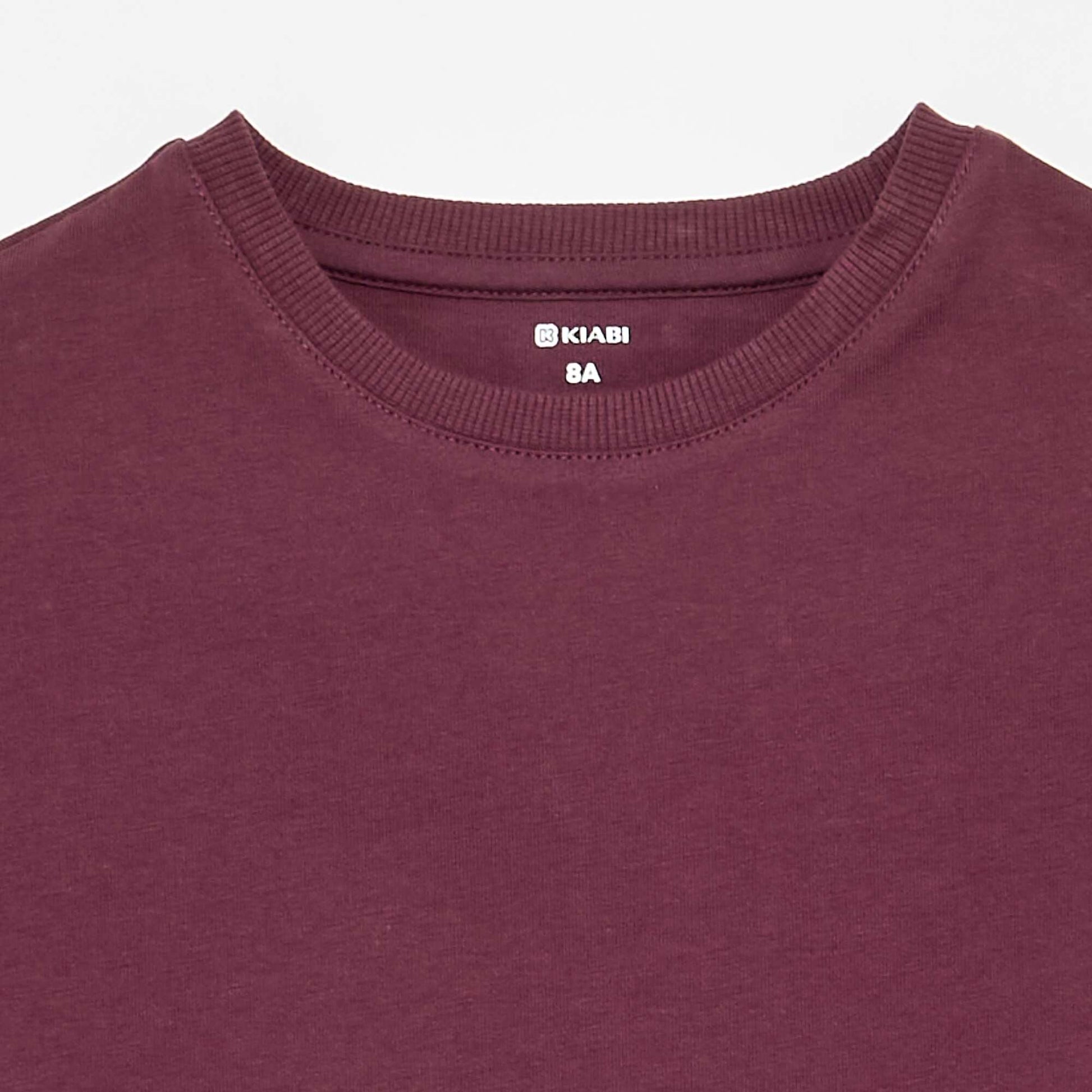 T-shirt en Tough Cotton manches courtes VIOLET