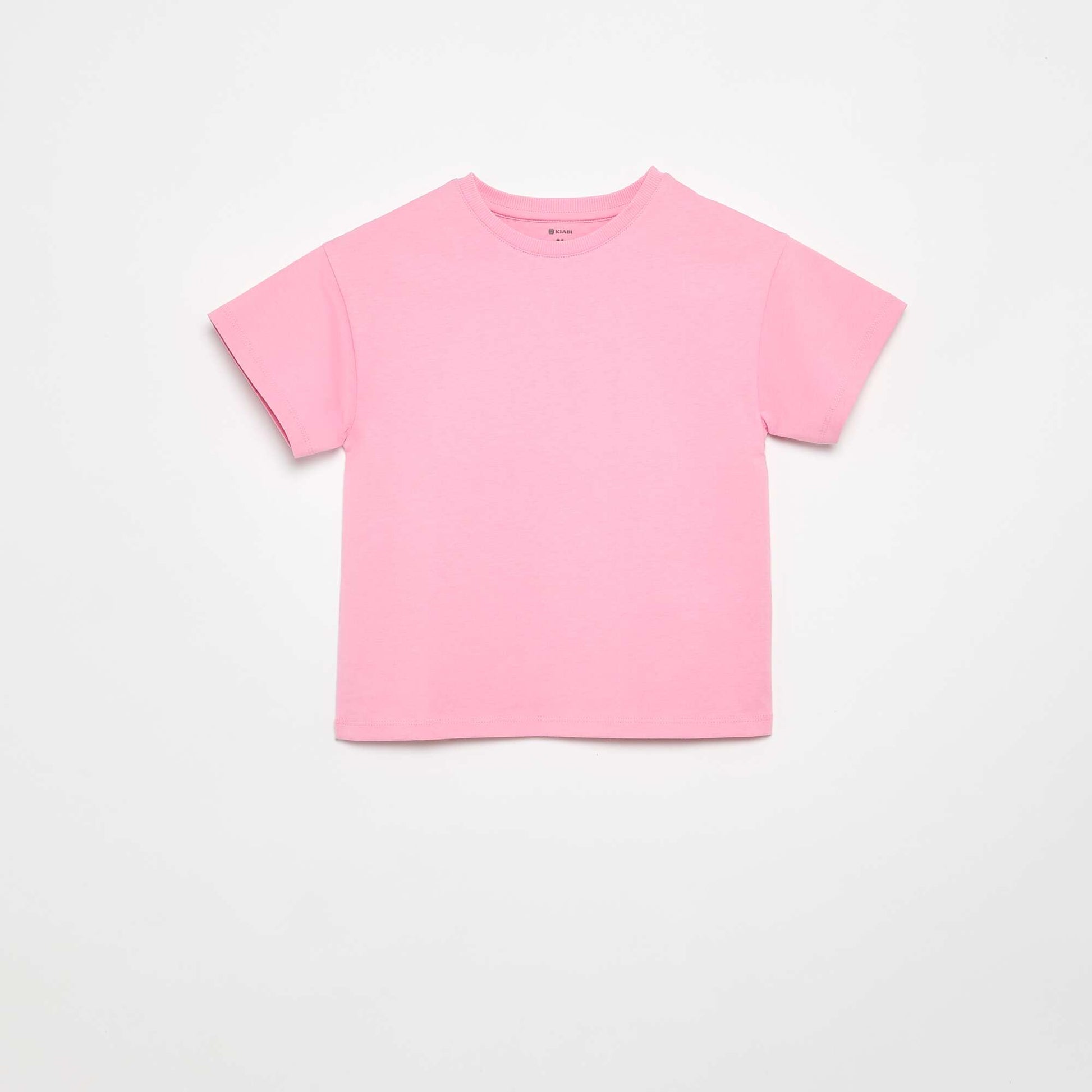 T-shirt en Tough Cotton manches courtes ROSE