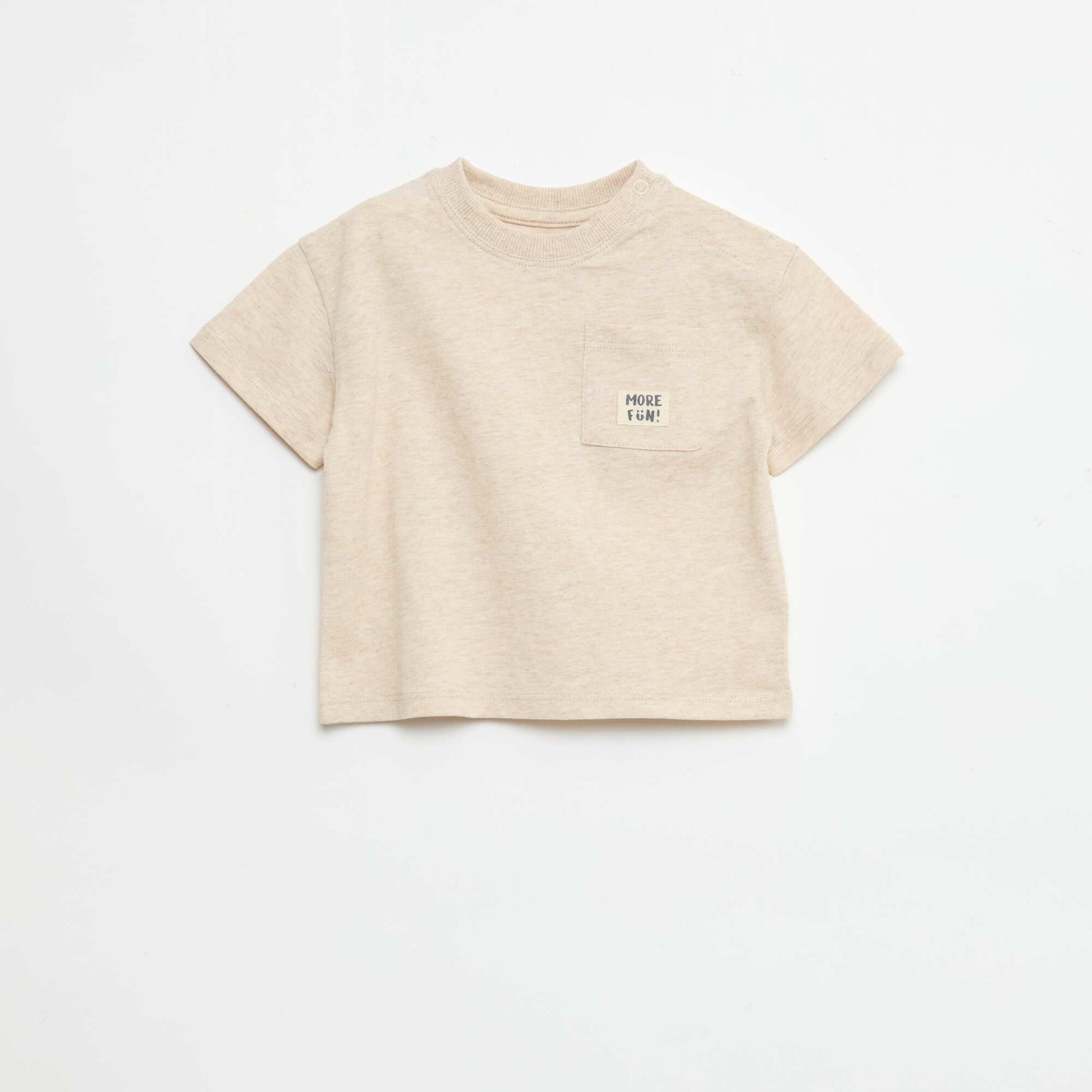 Lot de 2 T-shirts à manches courtes BLEU