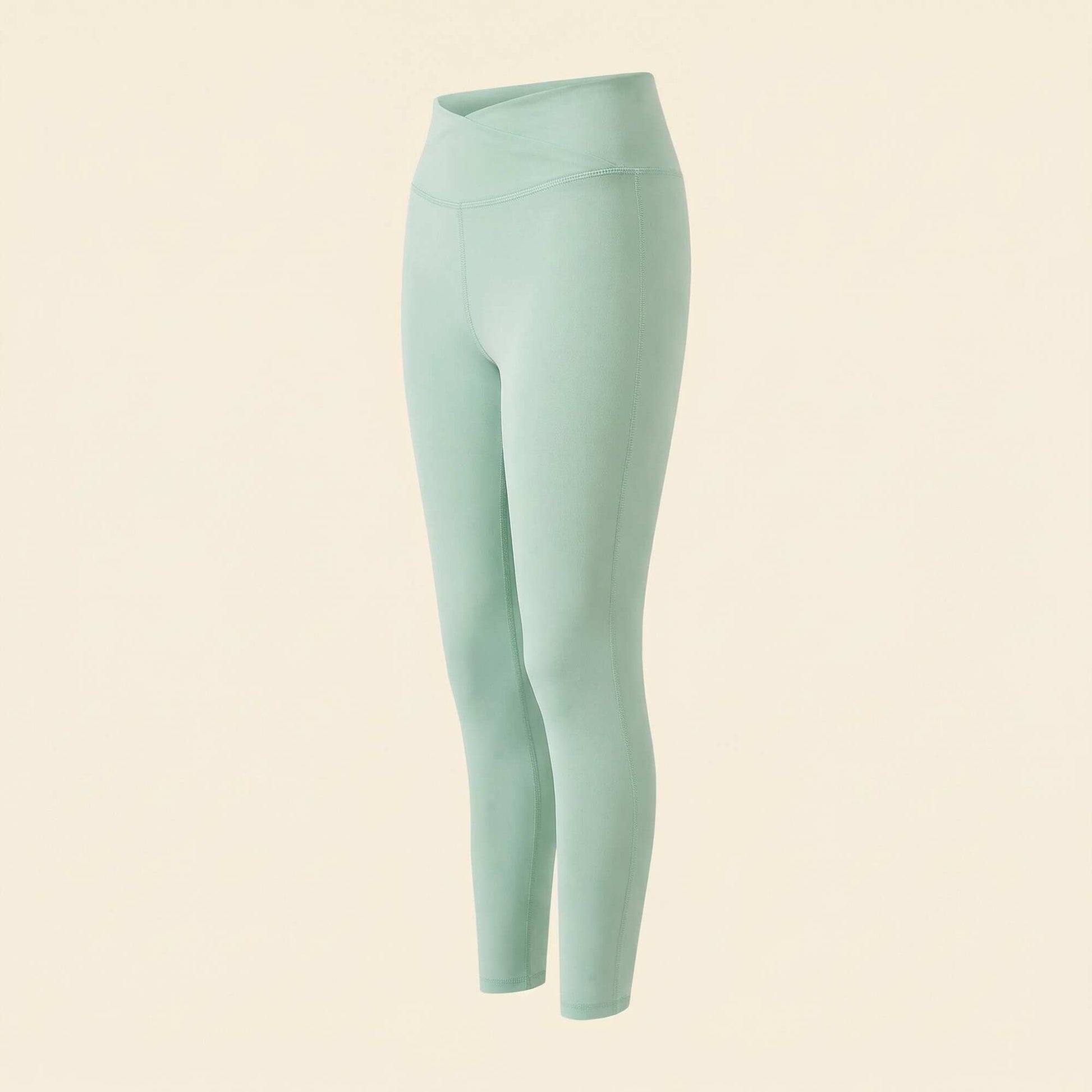 Legging de sport taille twistée VERT
